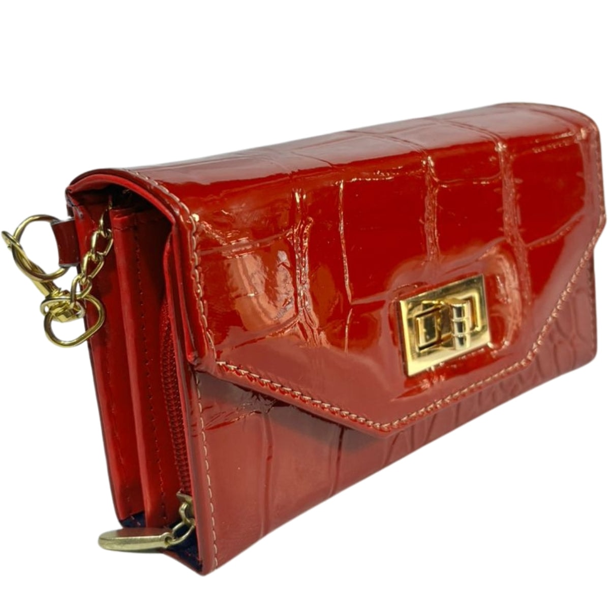 Cartera De Piel Para Mujer De Diseño De Moda Práctica Perla — imagen 8