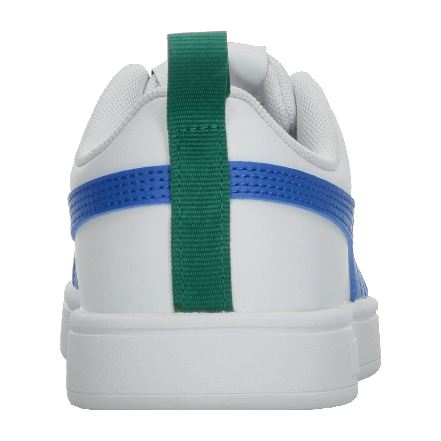 Tenis Puma Rickie Jr. Niño Blanco Azul Casual Hombre Jr. T22-25 — imagen 8