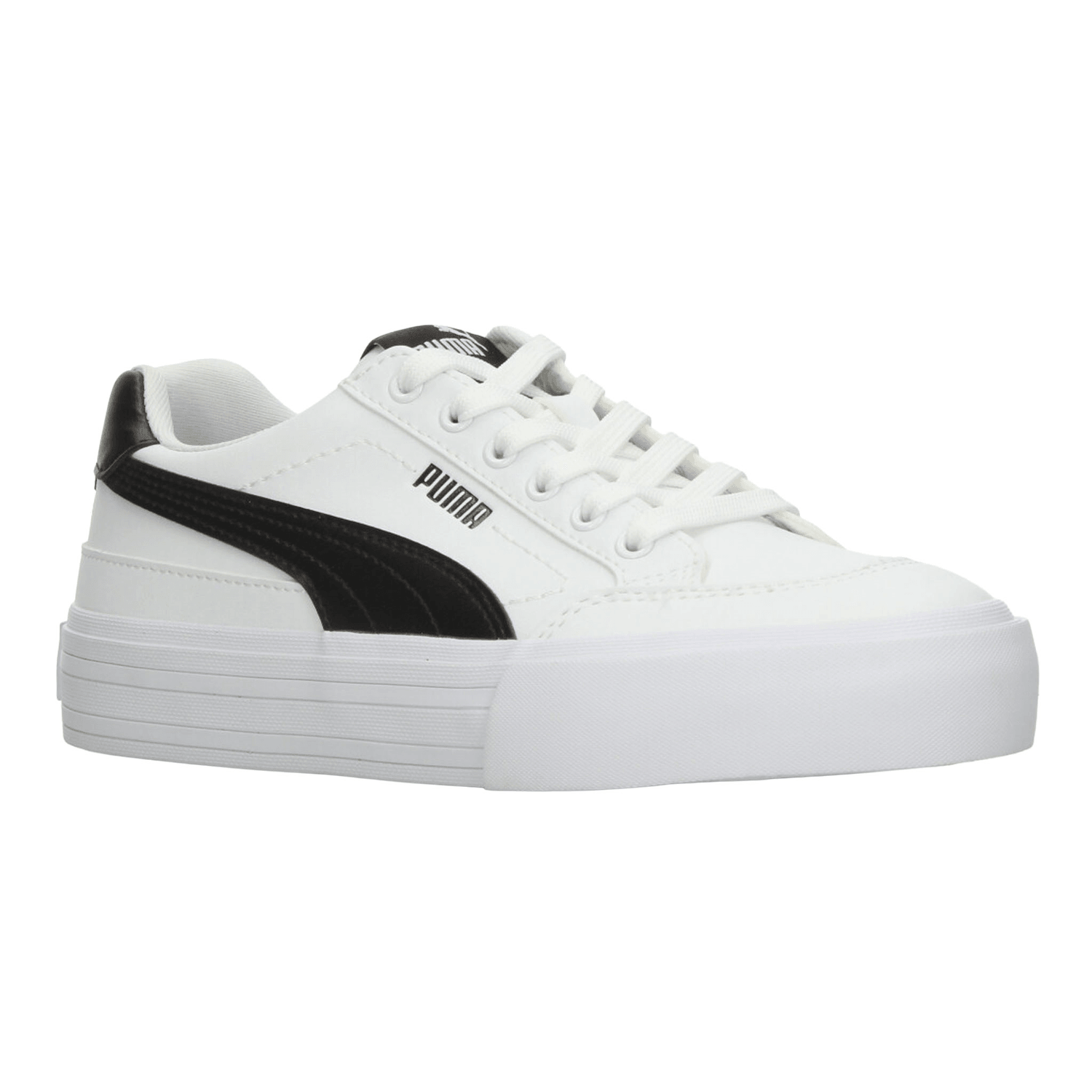 Tenis Puma Court Classic Vulc Dama Casual Blanco Mujer — imagen 2