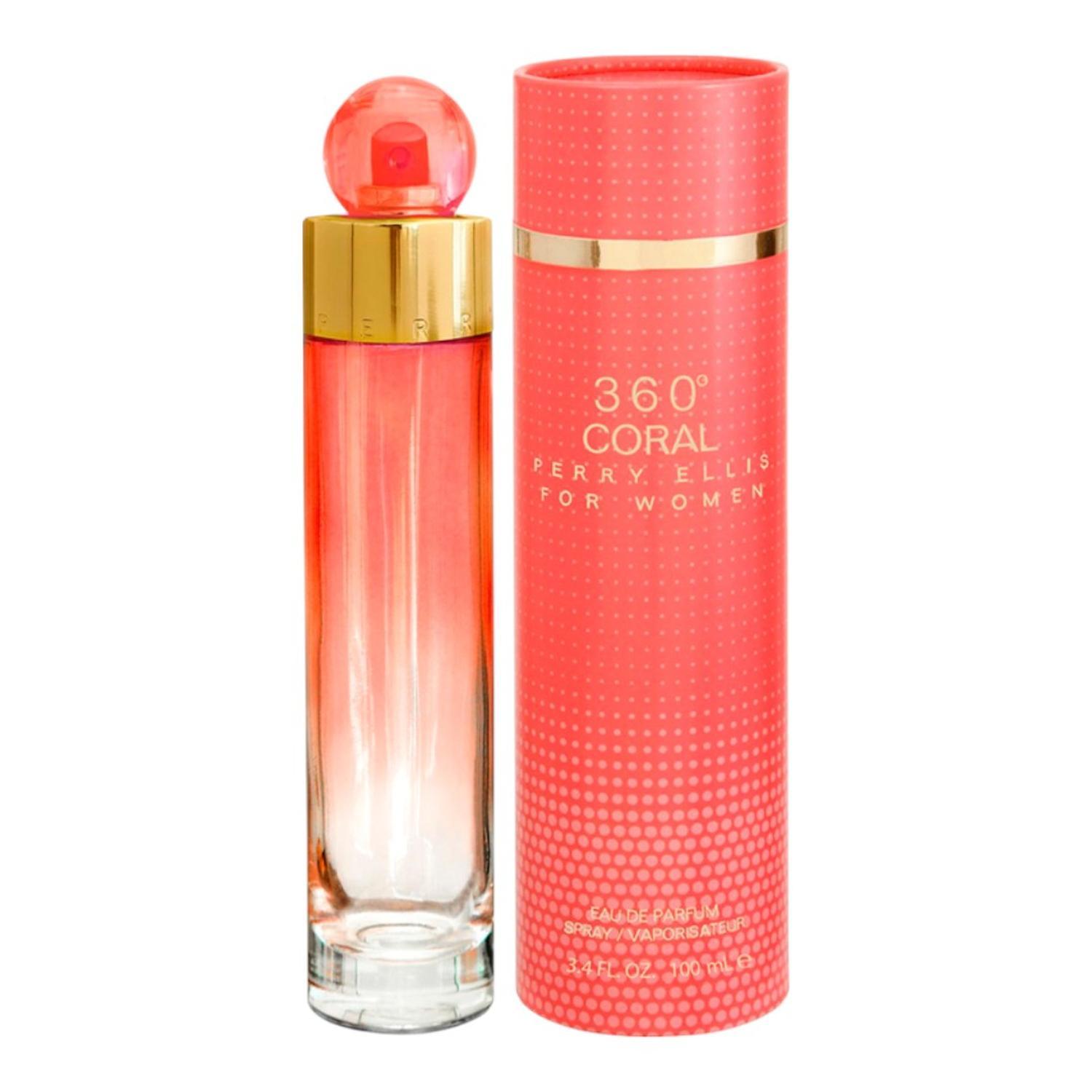 PERRY ELLIS 360 CORAL FOR WOMEN EDP 100 ML — imagen 3