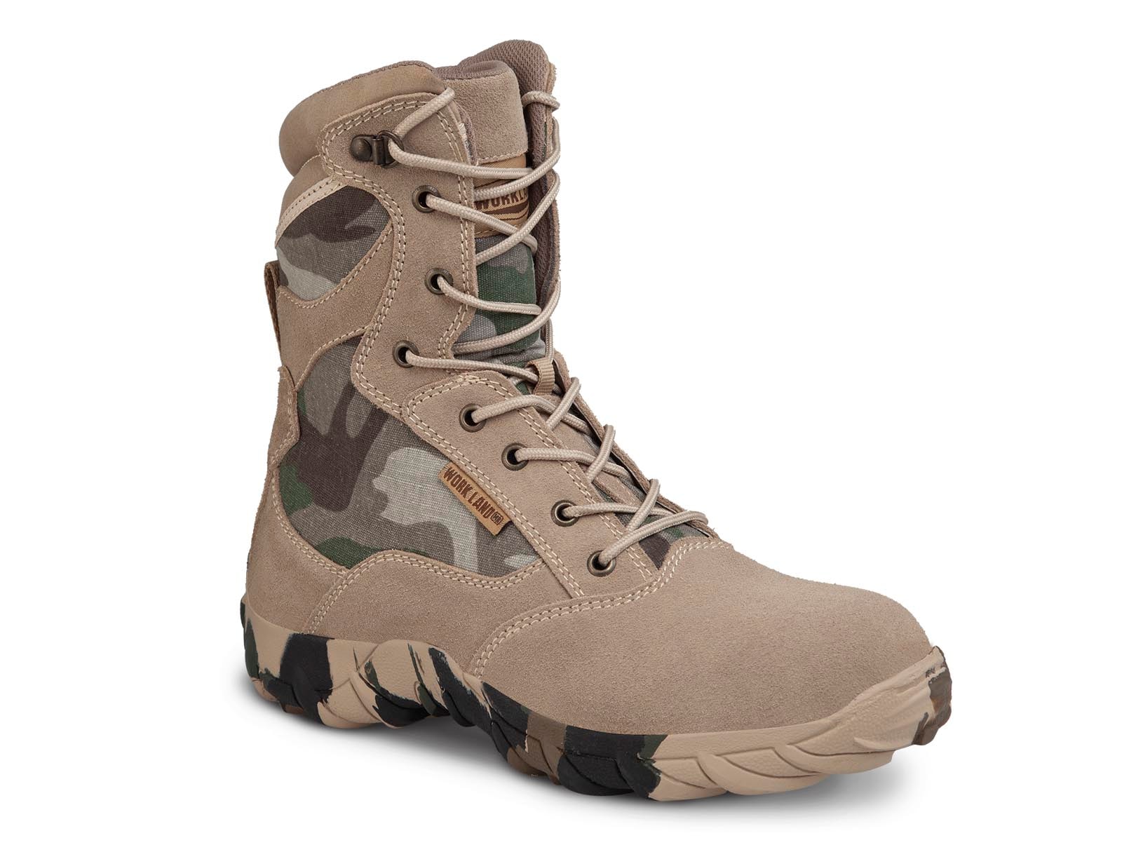 Bota Táctica Hombre Militar Caballero Workland 76201 camu — imagen 6