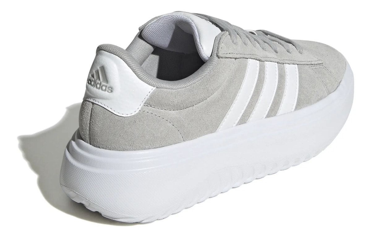 Tenis adidas Grand Court Dama Casual Gris Mujer — imagen 13