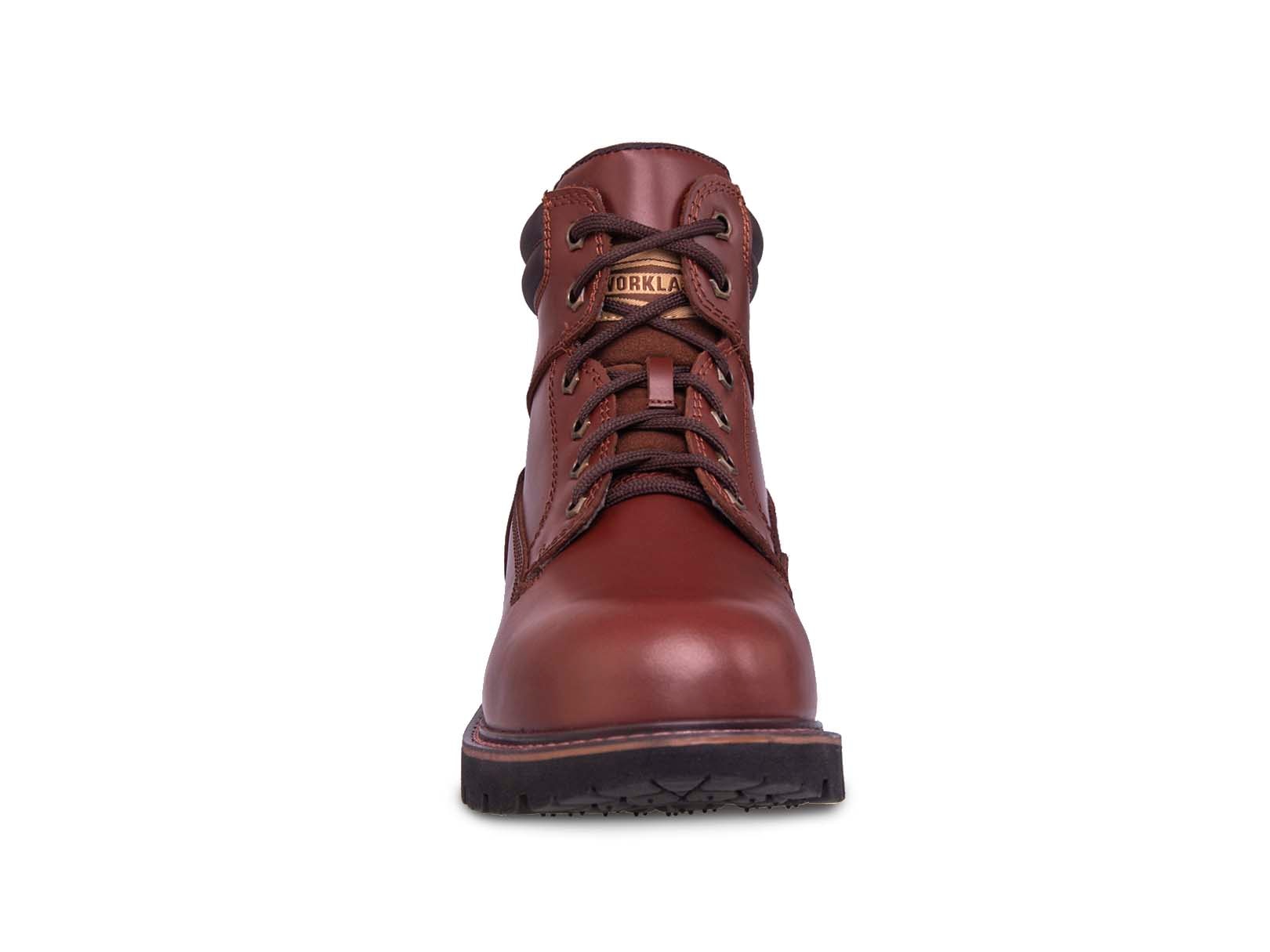 Bota hombre trabajo zapato industrial WORKLAND 71826 Café — imagen 8