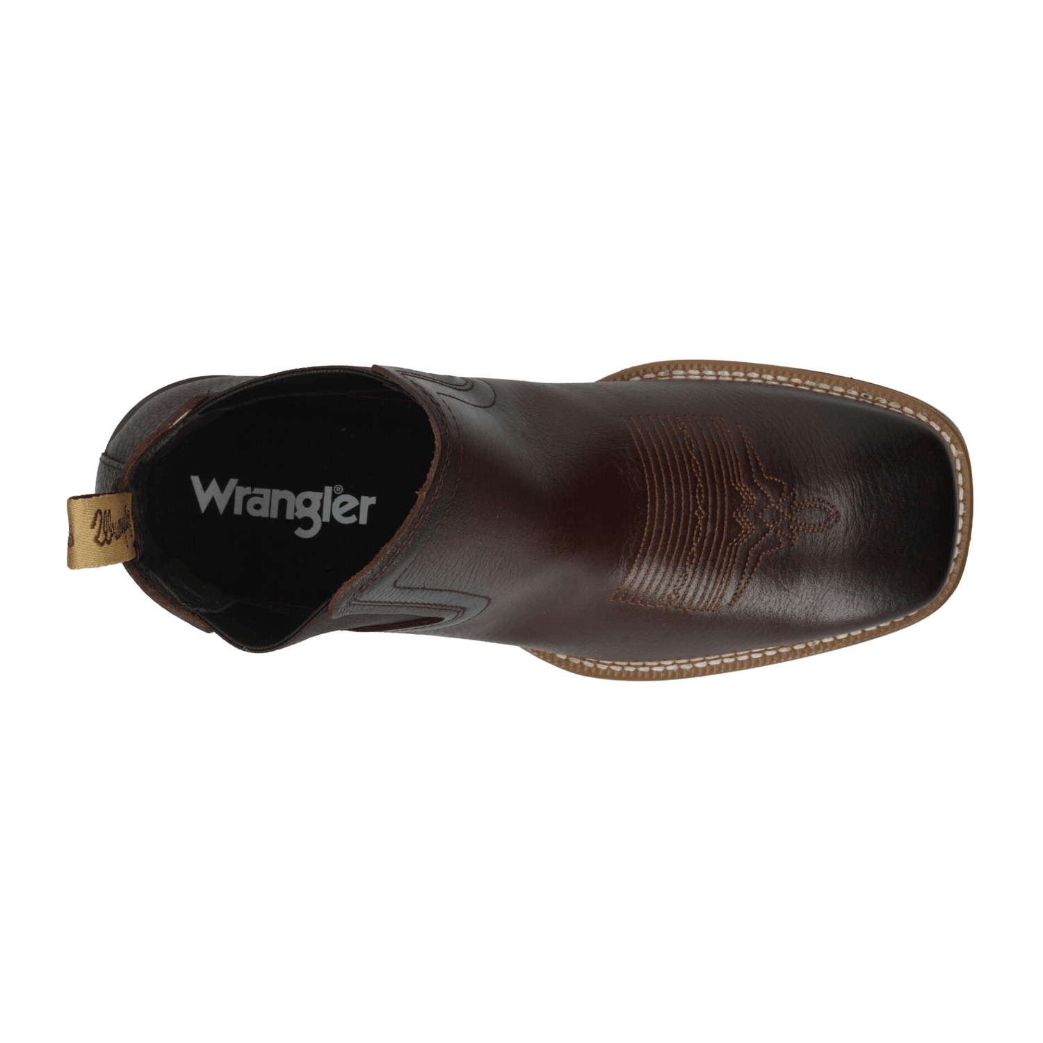 Bota Wrangler Hombre Café Casual Slip On Caballero — imagen 9