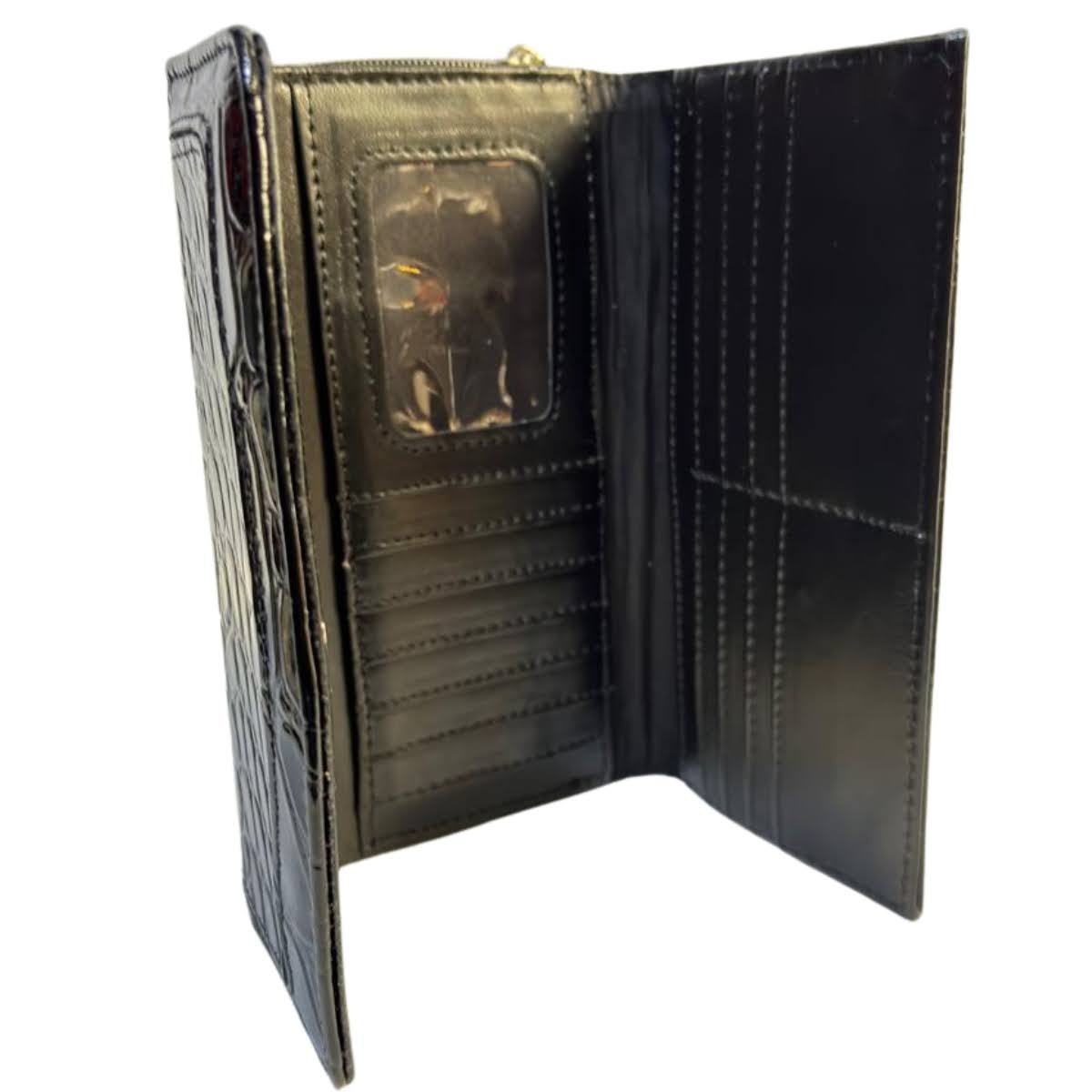 Cartera De Dama Piel Legitima Charol Original Aranza — imagen 11
