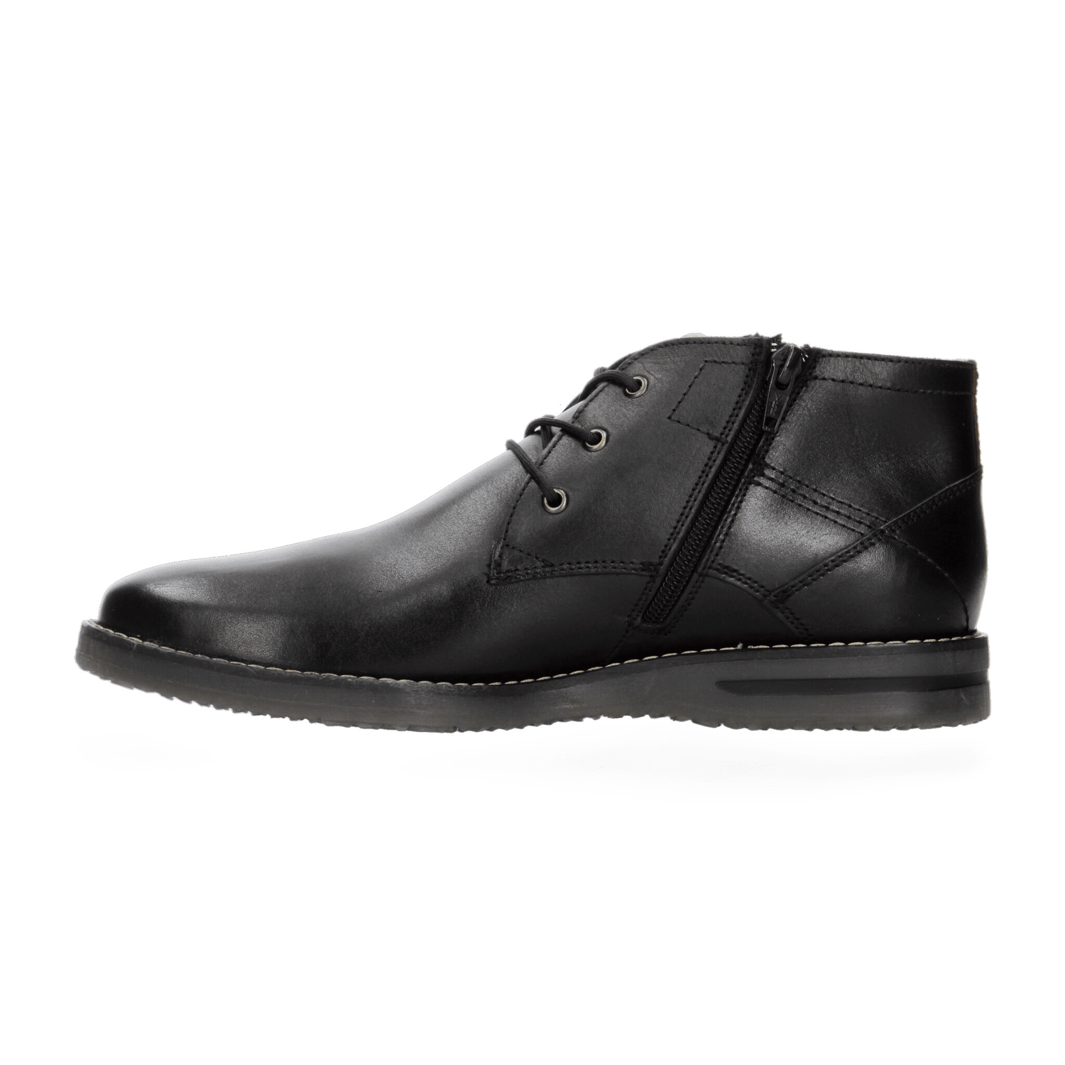 Bota Gino Cherruti Hombre Cintas Casual Negro Caballero — imagen 5