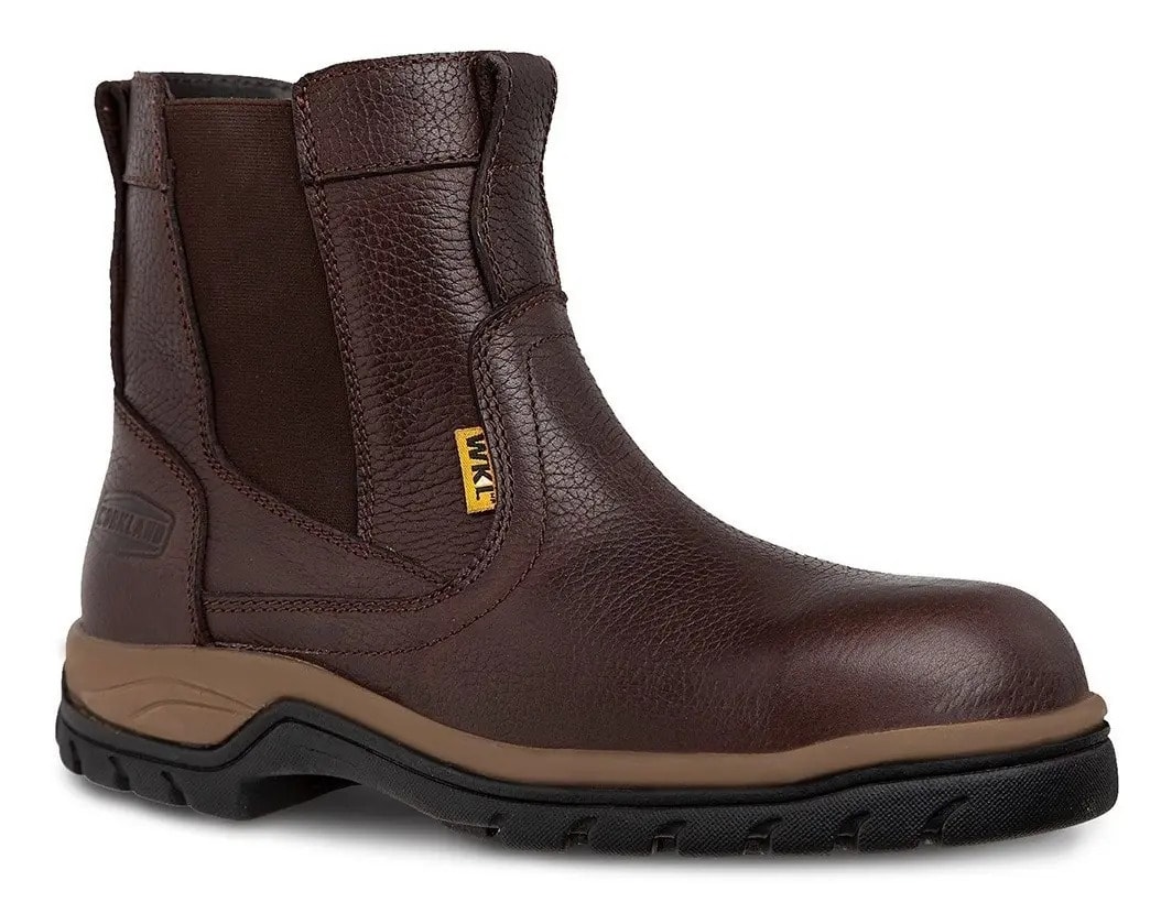 Bota Botin Roper Con Casco Cafe Workland — imagen 7