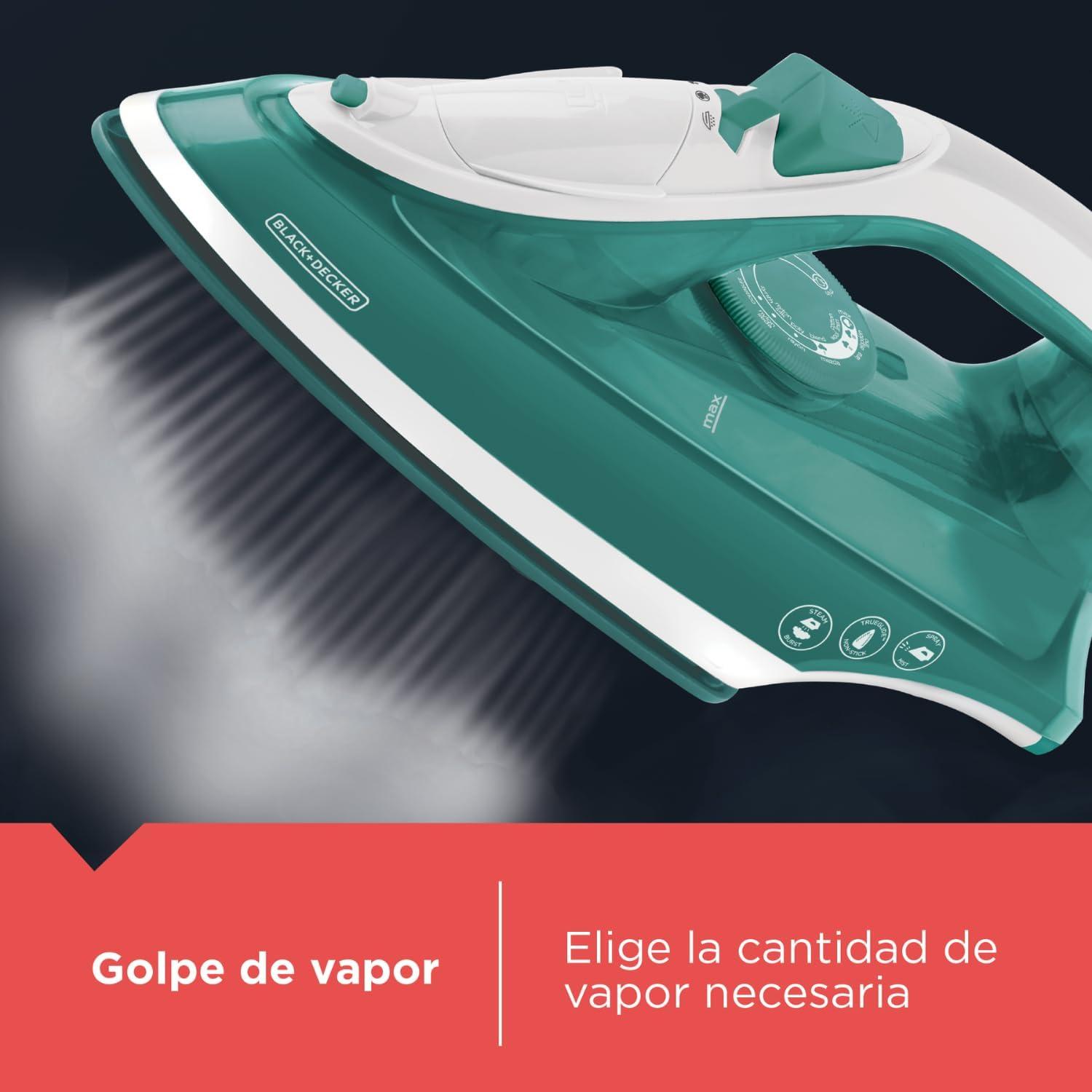 Plancha de Vapor Black+Decker IRBD352 1200 W Suela Cerámica — imagen 2