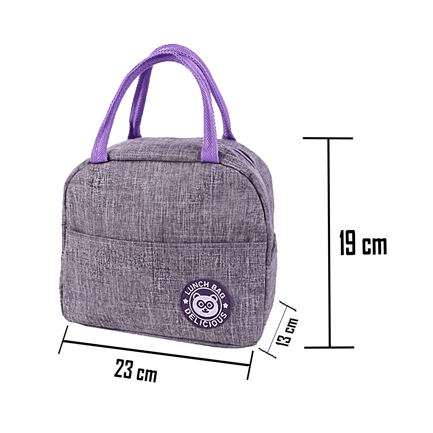 Lonchera Mujer Tokens Casual Morada Mujer — imagen 3