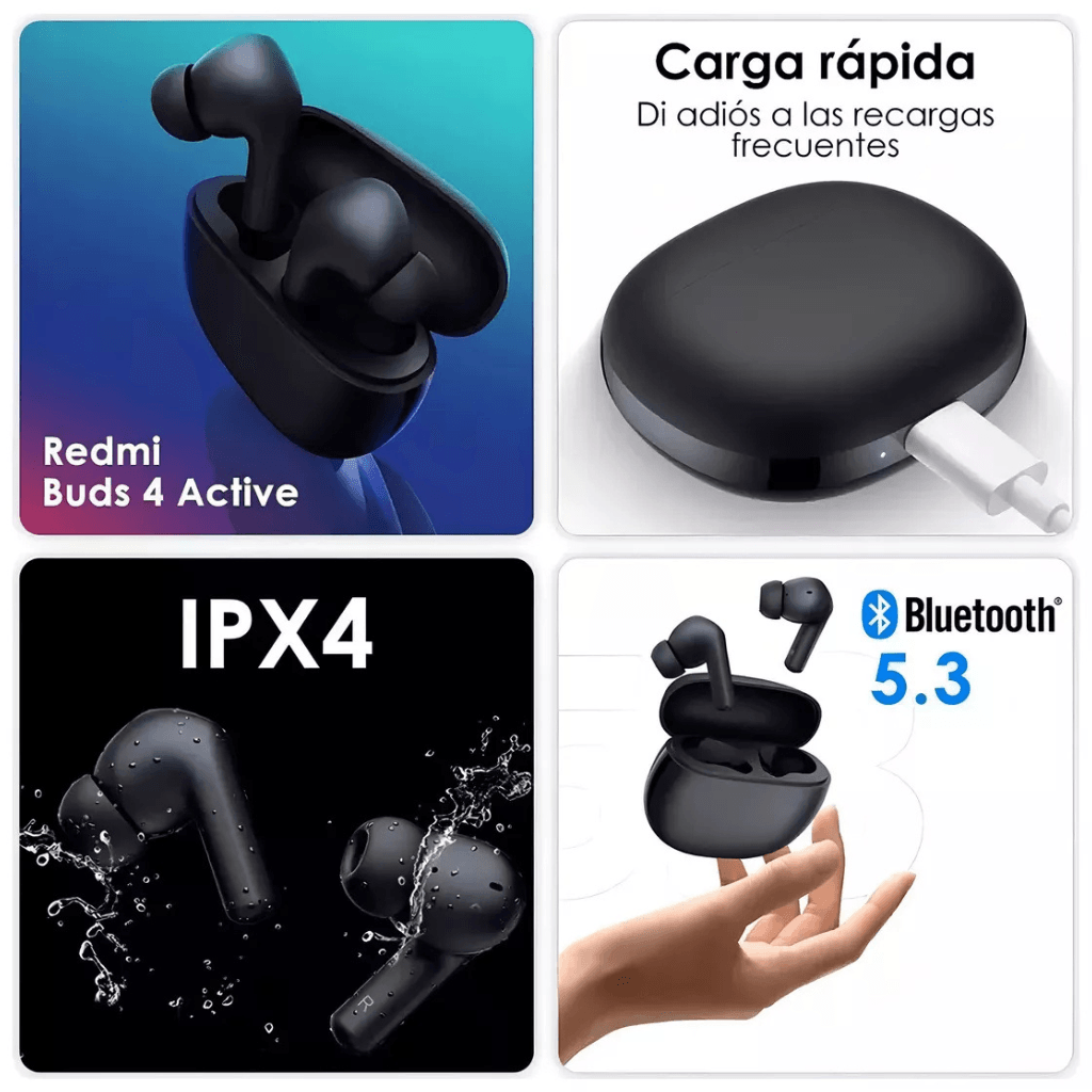Smartwatch Filwans GTSMini con Audífonos Redmi Buds 4 Active — imagen 7