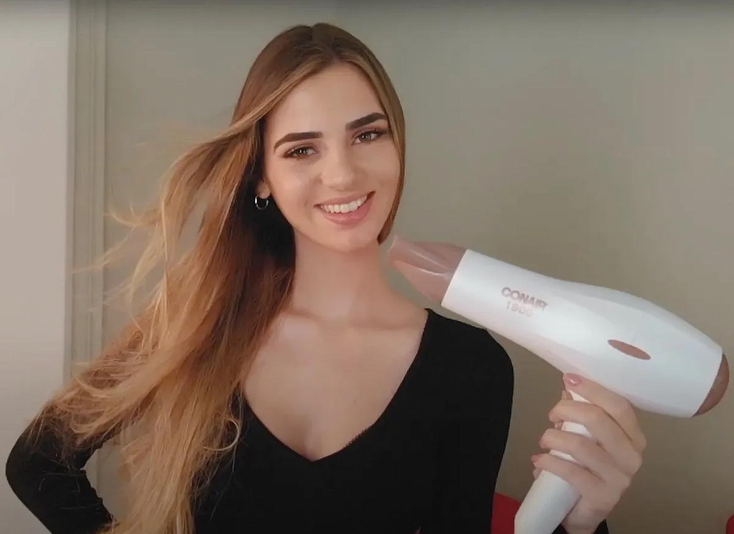 Secadora Cabello Conair Ceramica Turmalina Iones 530wes — imagen 5