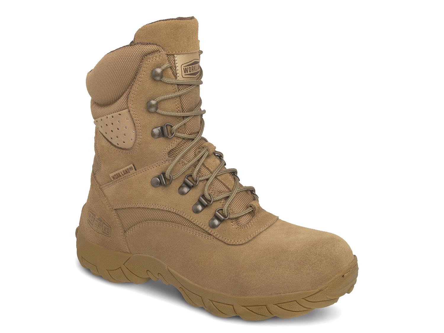 Bota Táctica Hombre Militar Botin piel Workland 76224 Army — imagen 1
