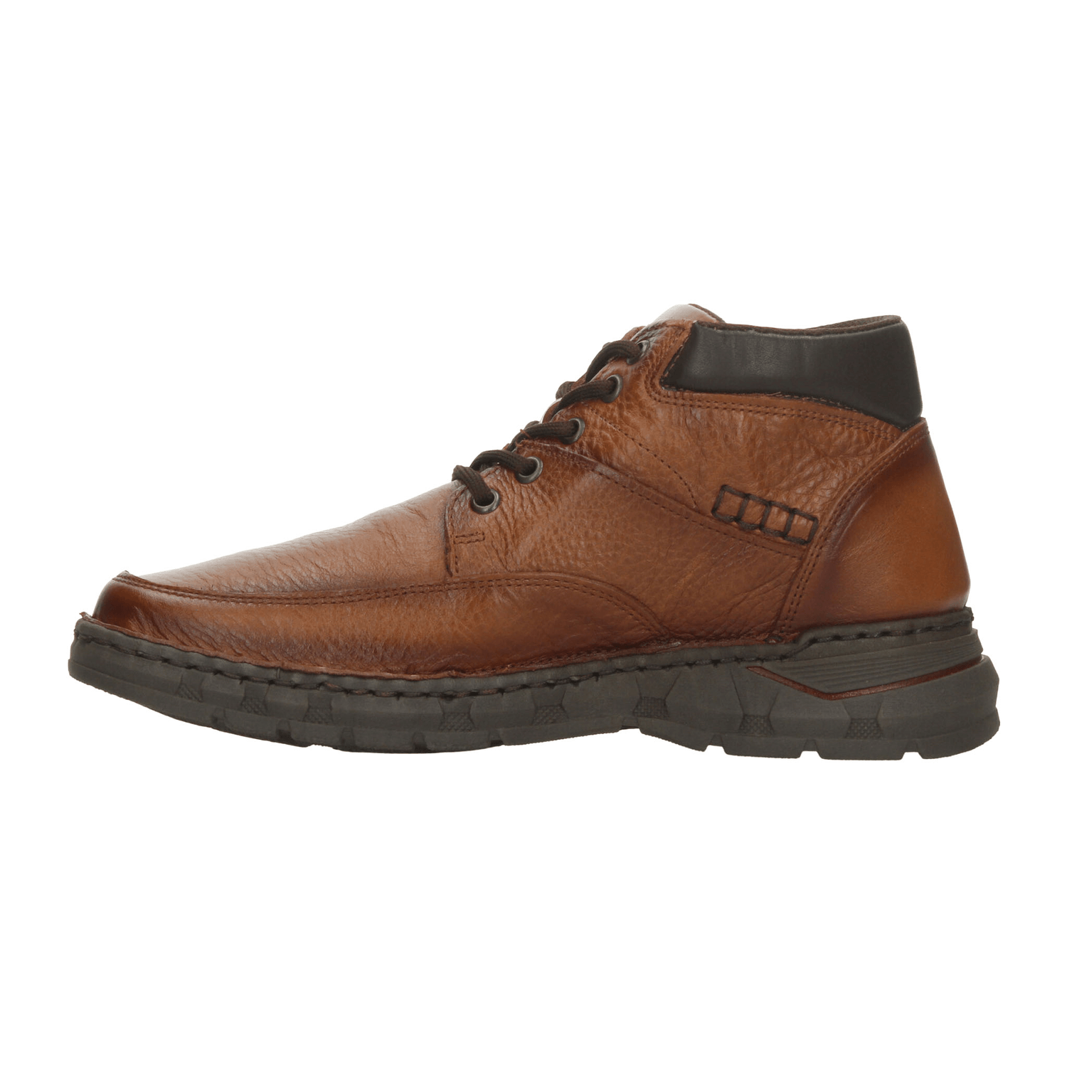 Bota Lobo Solo Hombre Casual Cintas Cómodo Café Caballero — imagen 5