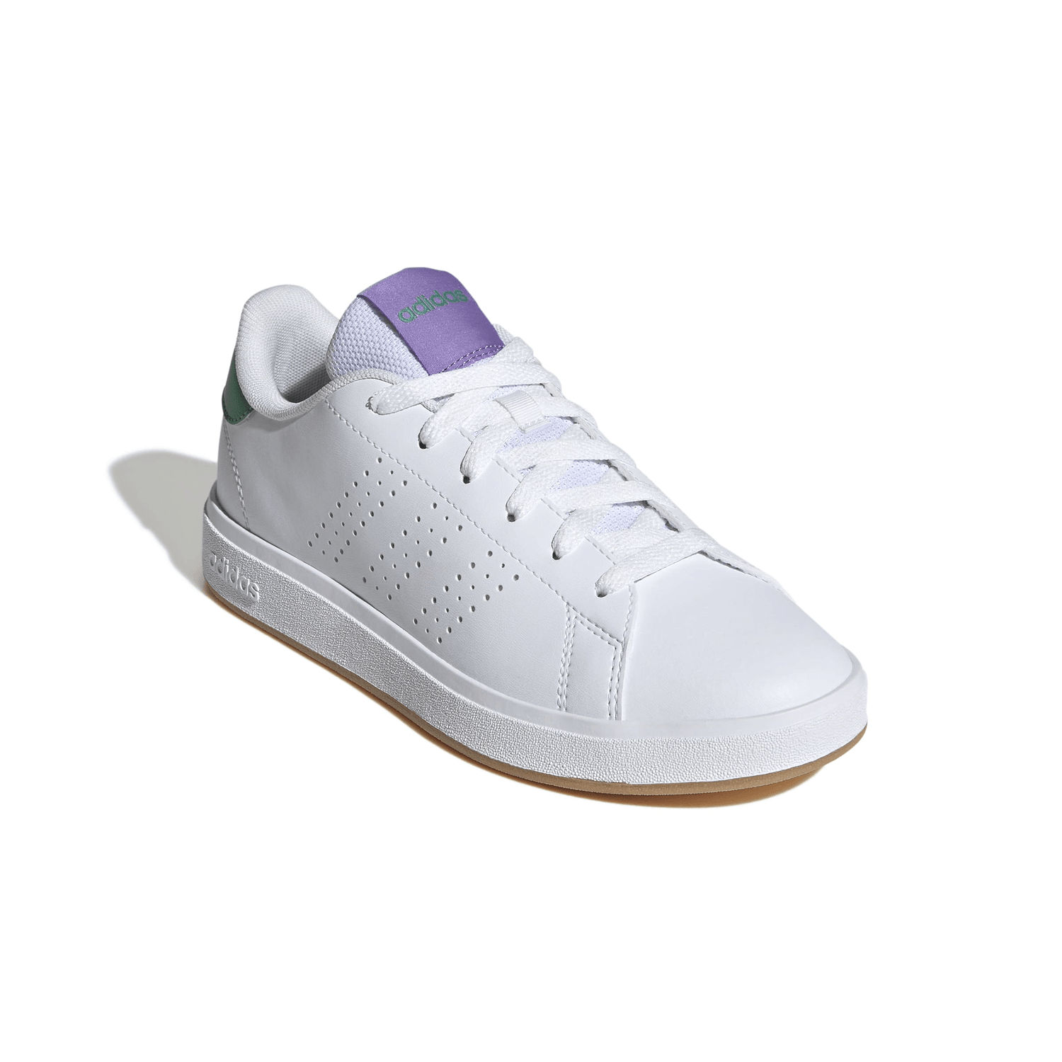 Tenis Adidas Advantage Base 2.0 Dama Casual Blanco Mujer — imagen 2