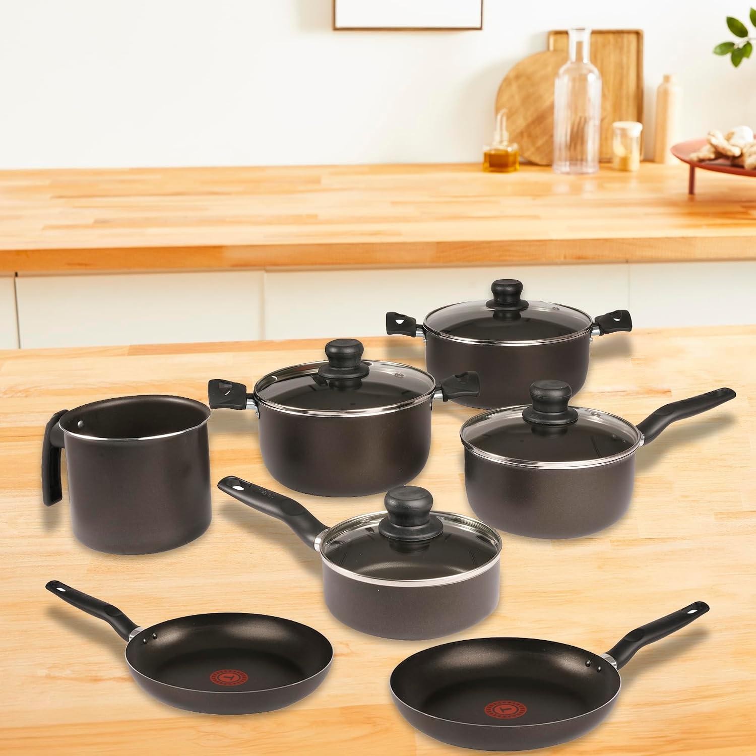 Batería de Cocina T-Fal Vital 226100 11 Piezas Antiadherente — imagen 2