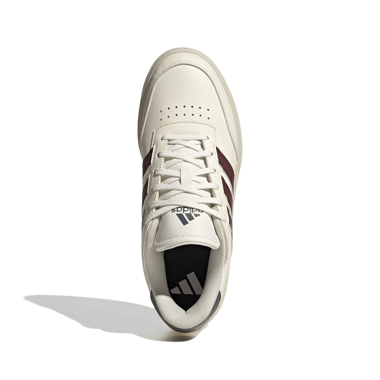 Tenis Adidas Courtblock-Core Hombre Casual Crema Caballero — imagen 7