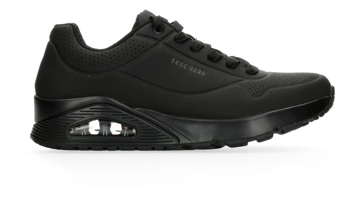Tenis Skechers Hombre Casual Negro Caballero — imagen 10