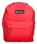 Mochila Everest Escolar Amplia Rojo Unisex 22L