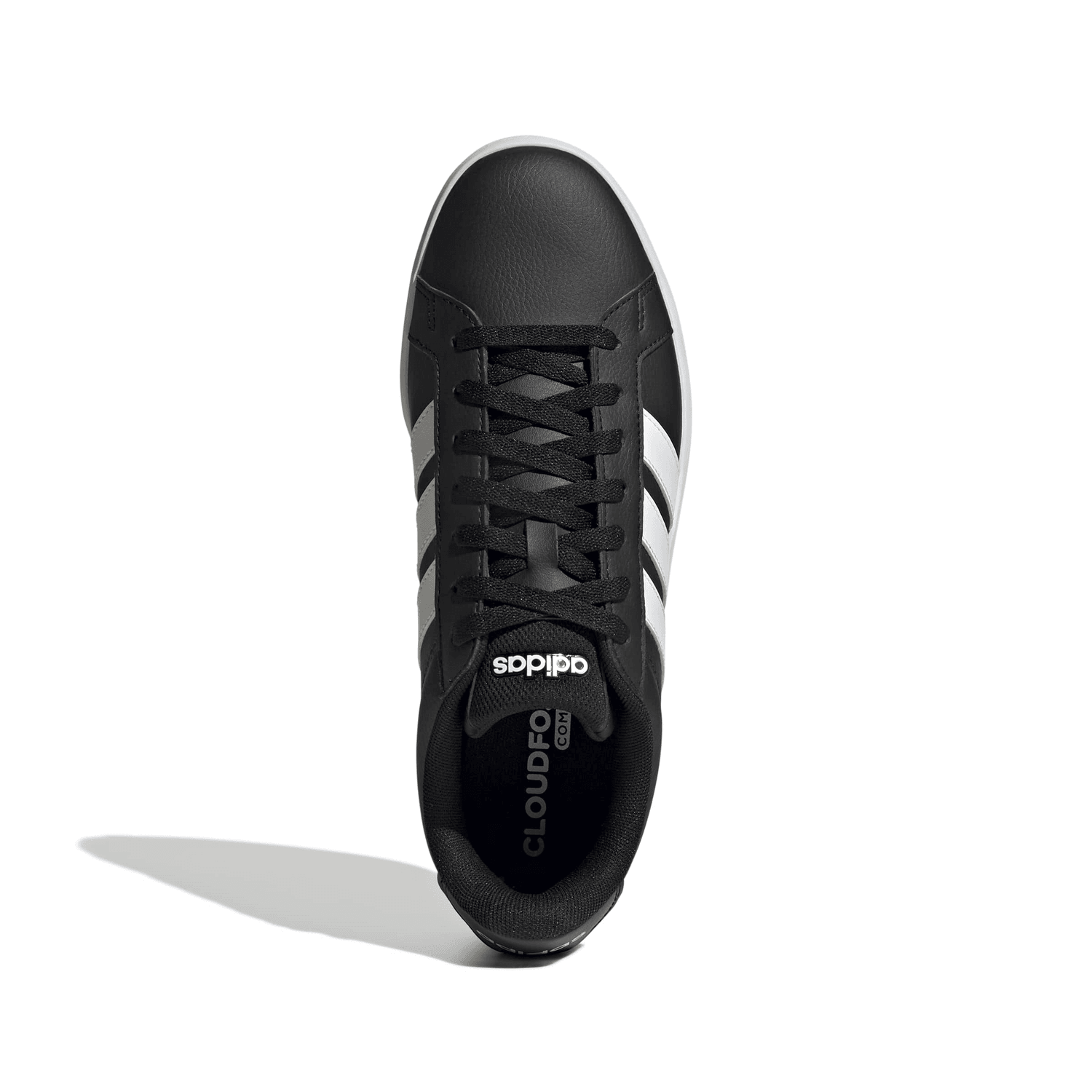 Tenis Adidas Grand Court Base 3.0 Hombre Casual Urbano Negro Caballero — imagen 7