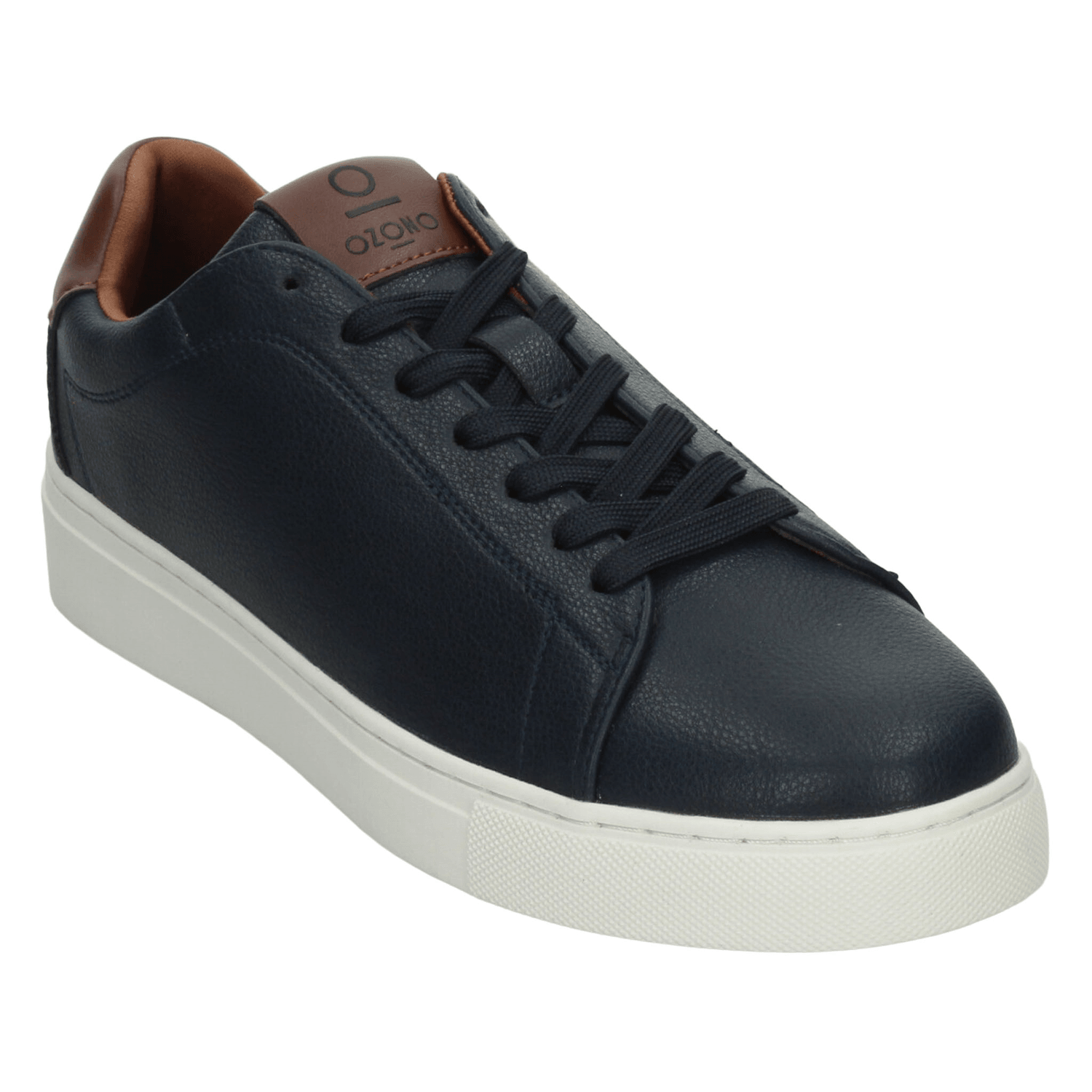 Tenis Ozono Hombre Azul Casual Cintas Cómodo Caballero — imagen 5