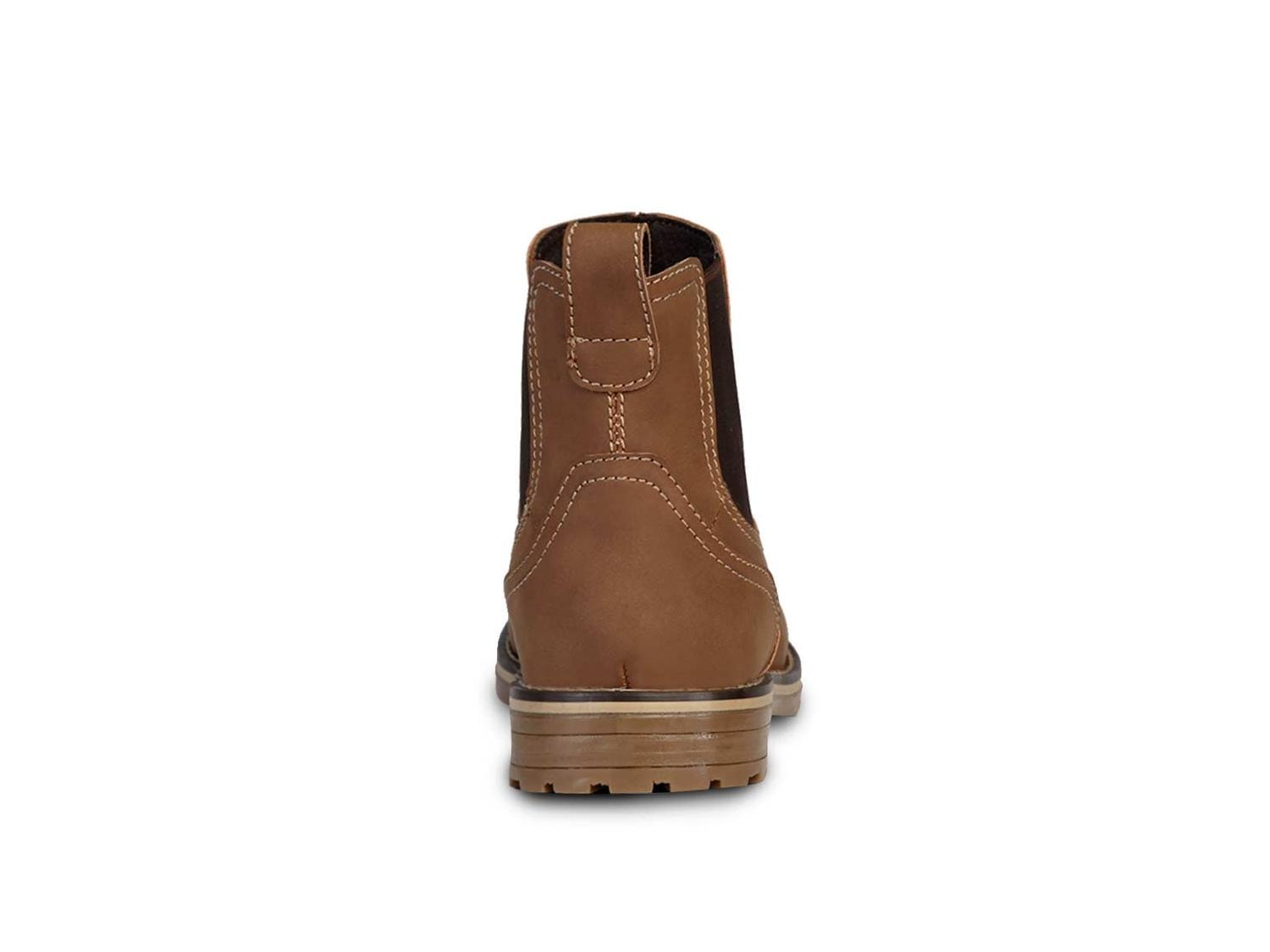 Bota hombre casual Vestir botin PRO WORK 89705 coax Canela — imagen 6