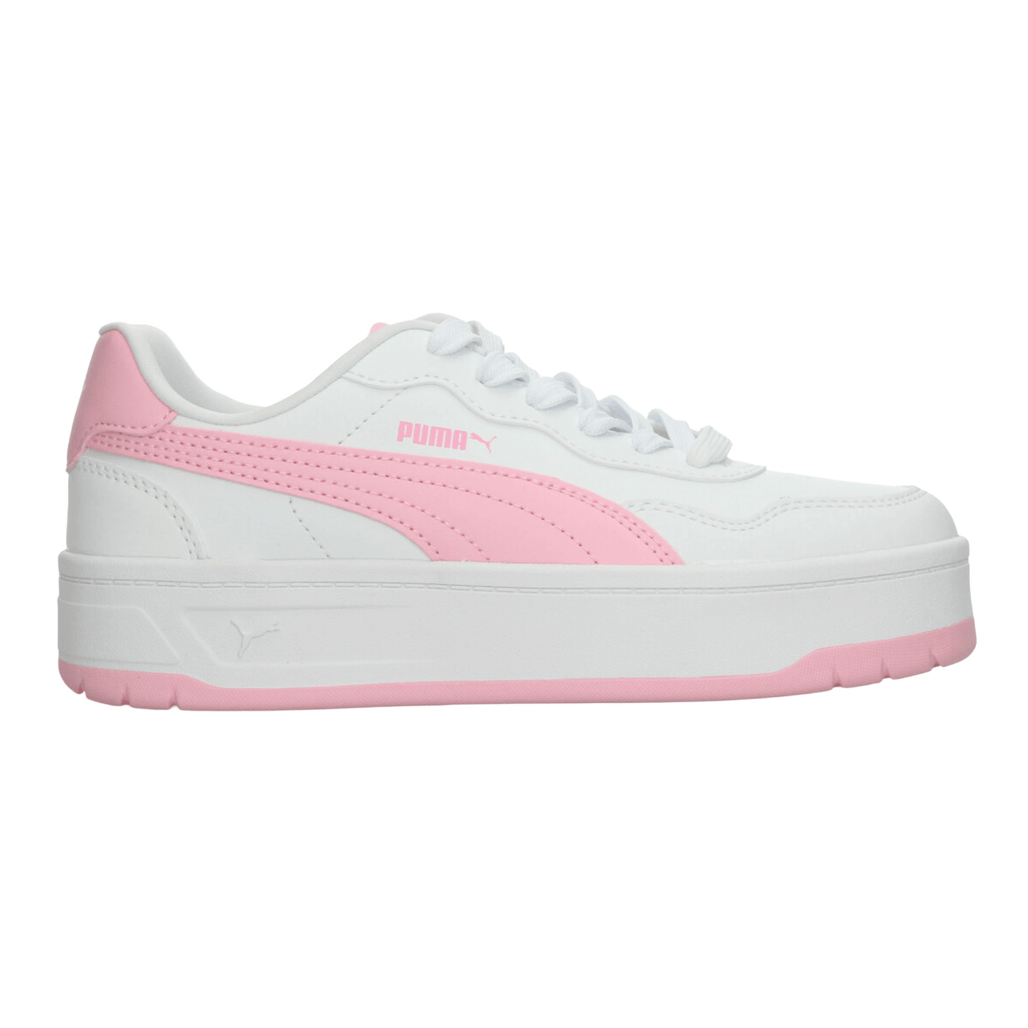 Tenis Puma Court Lally Skye Dama Casual Plataforma Rosa Mujer — imagen 1