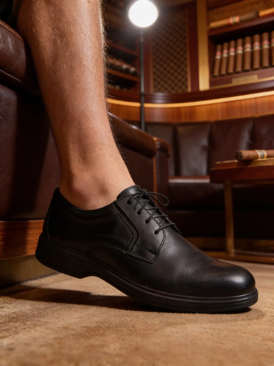 Zapato Flexi Caballero Casual De Piel Derby 180166 — imagen 6