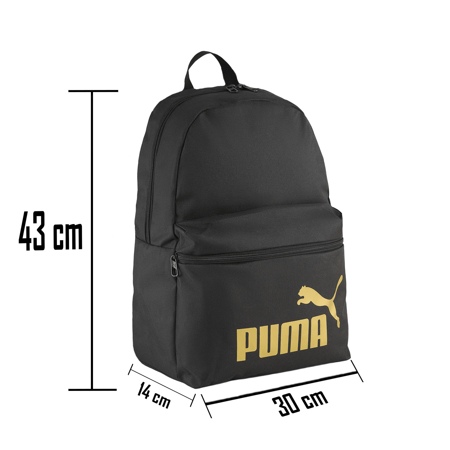 Mochila Puma Phase Casual Negro Unisex — imagen 2