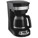 Cafetera Programable Hamilton Beach 46299 12 Tazas Negra