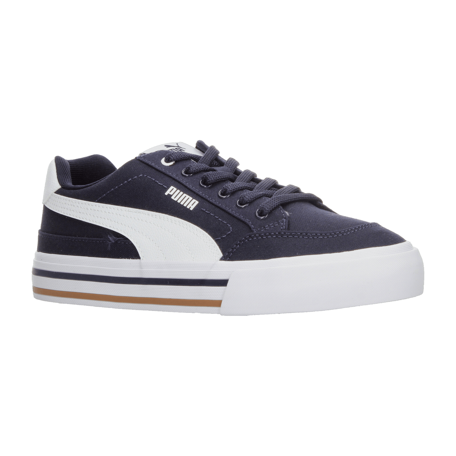 Tenis Puma Court Classic Vulc Hombre Azul Casual Caballero — imagen 3
