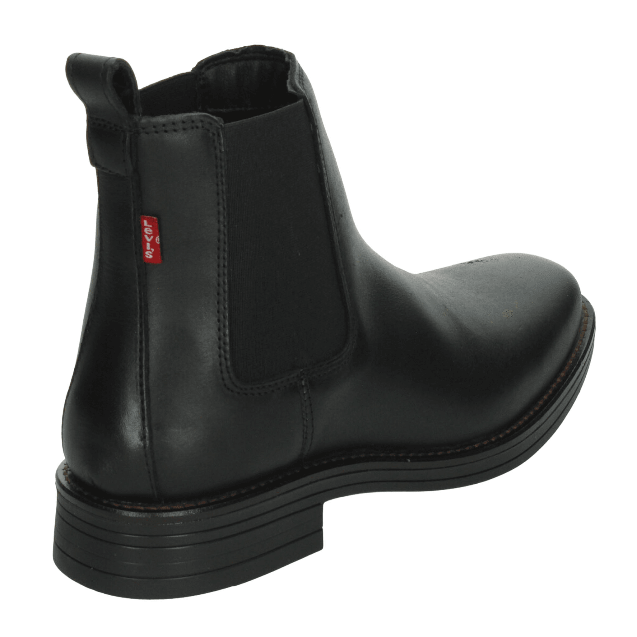Bota Levis Hombre Casual Slip On Cómoda Caballero Negro — imagen 12