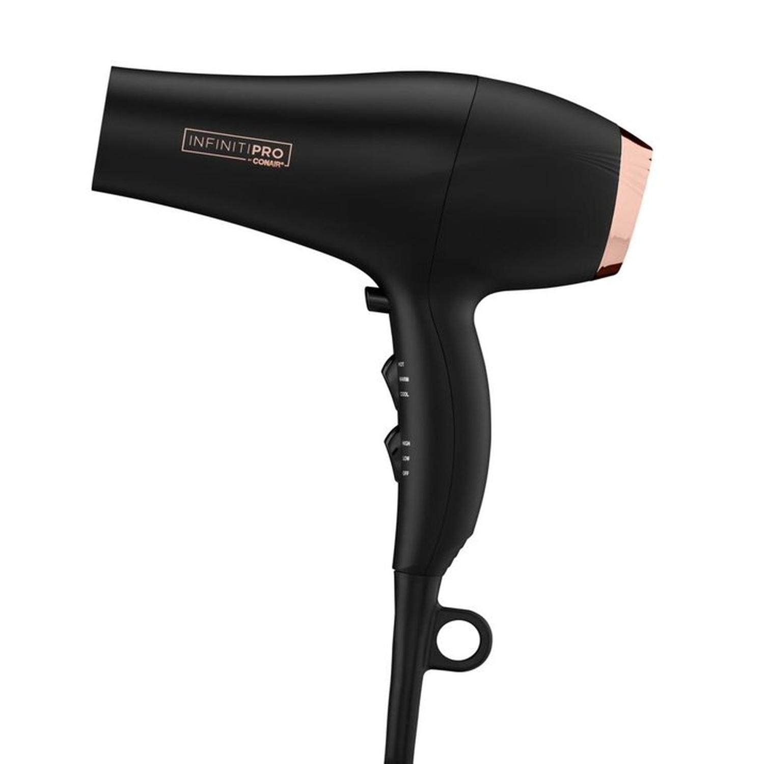 Secadora Conair Infinity Pro 1875W Motor AC Iónica Negra — imagen 4