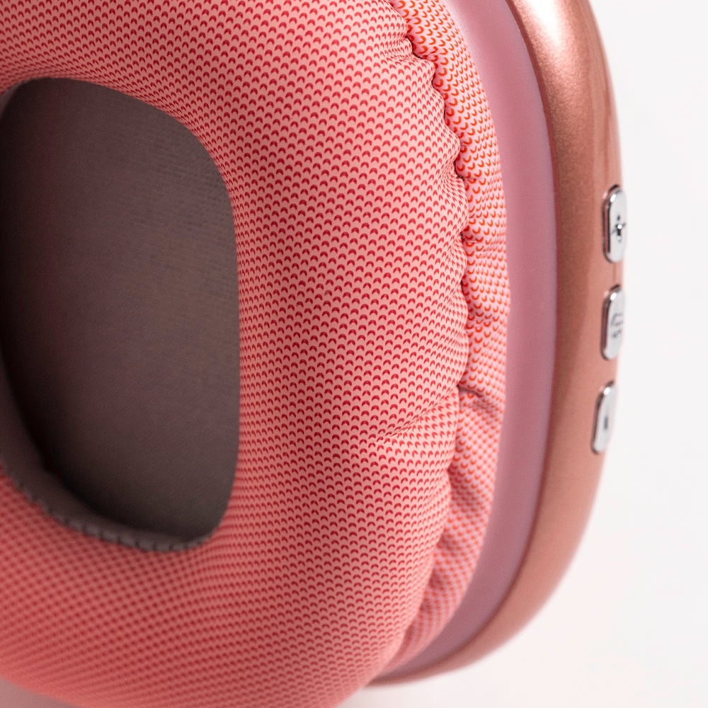 Audífonos inalámbricos On Ear STF Aurum 10hrs Uso Rosa — imagen 7
