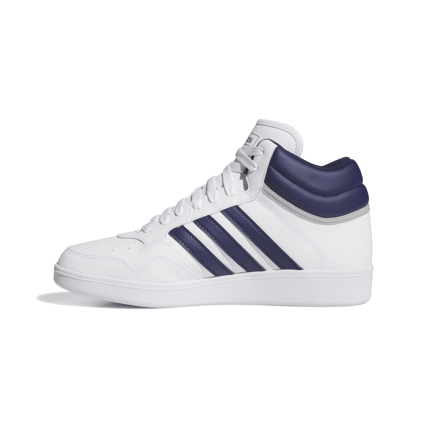 Tenis Adidas Hoops 4.0 Mid Hombre Casual Blanco Caballero — imagen 4