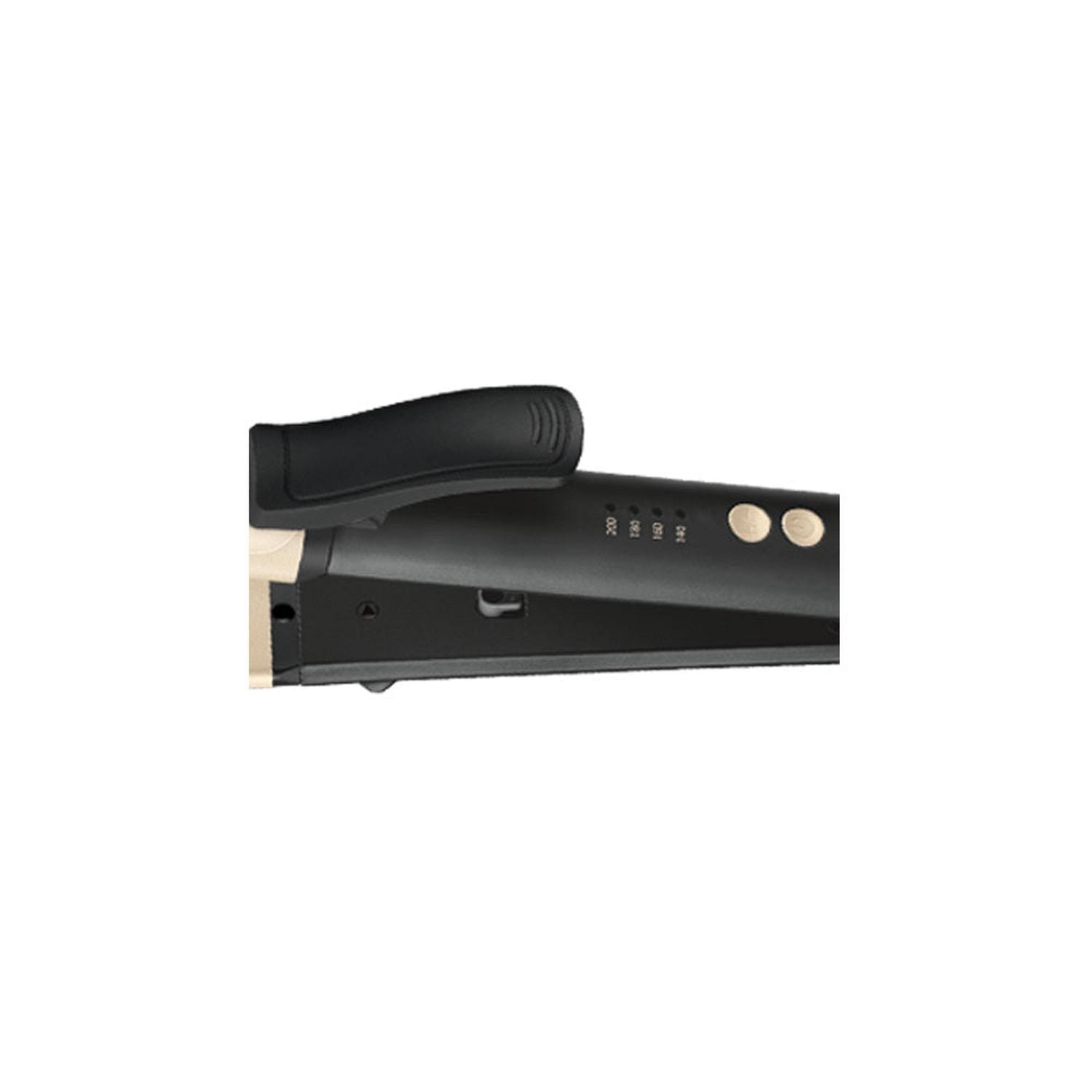 Plancha Conair 2en1 1-1/4" Cerámica Colágeno Negra — imagen 3