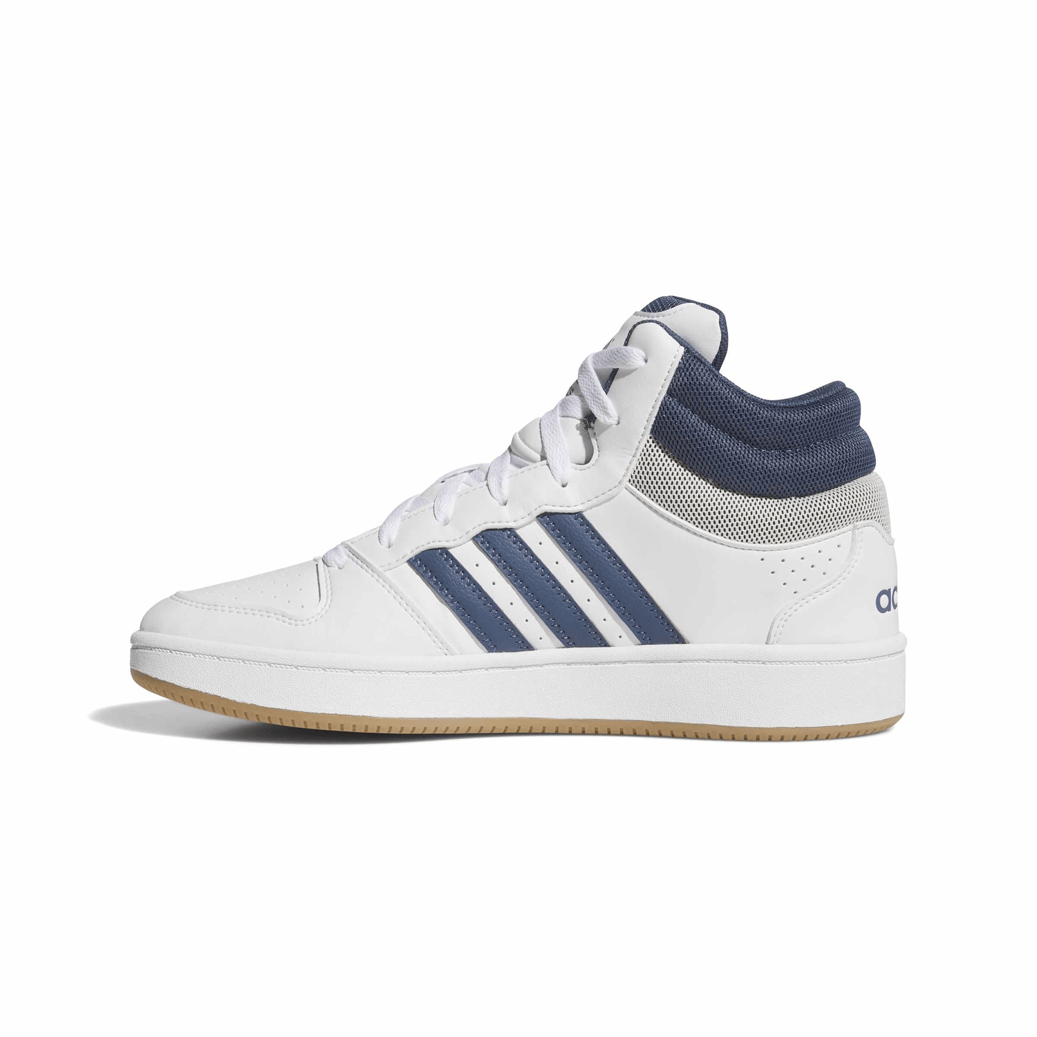 Tenis Adidas Hoops Mid Classic Hombre Casual Blanco Caballero — imagen 4