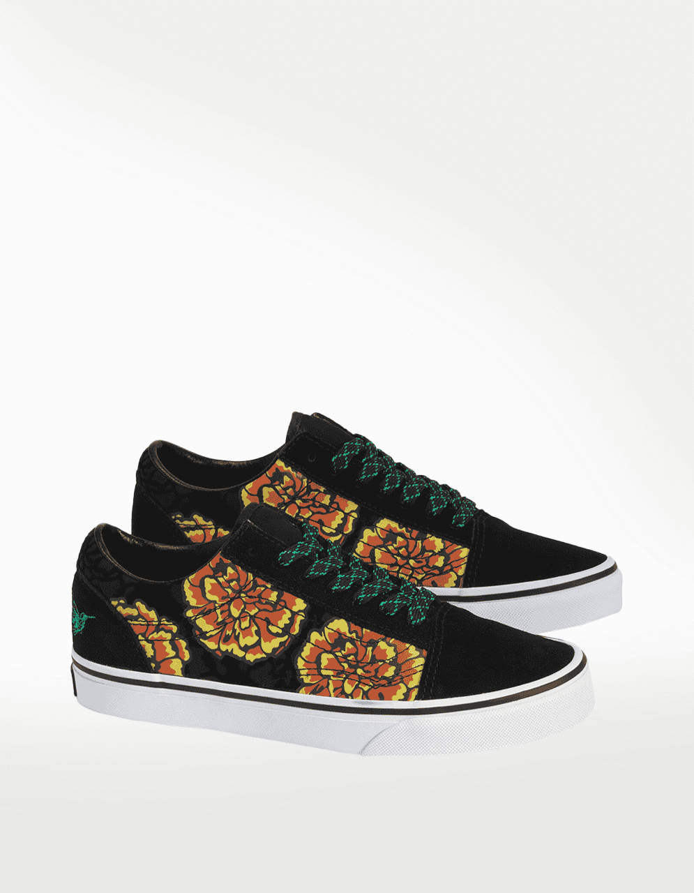 Tenis Vans Old Skool Negro - Mujer — imagen 2