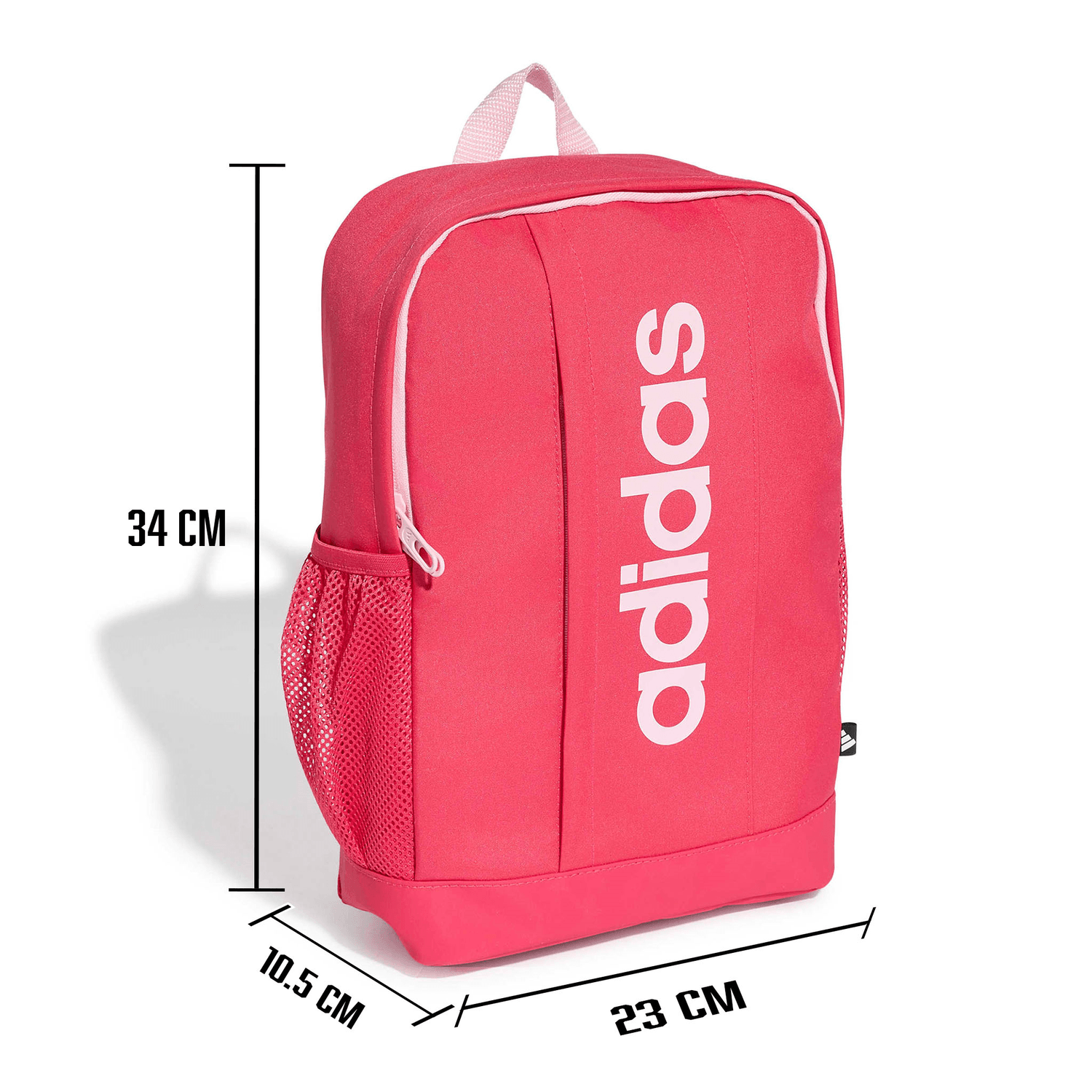 Mochila Adidas Lineal Niña Escolar Ligera Original Rosa Infantil 10L — imagen 5