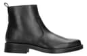 Bota Levis Hombre Casual Con Cierre Negro Caballero