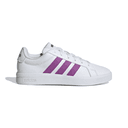 Tenis Adidas Grand Court Base 3.0 Dama Casual Blanco Mujer