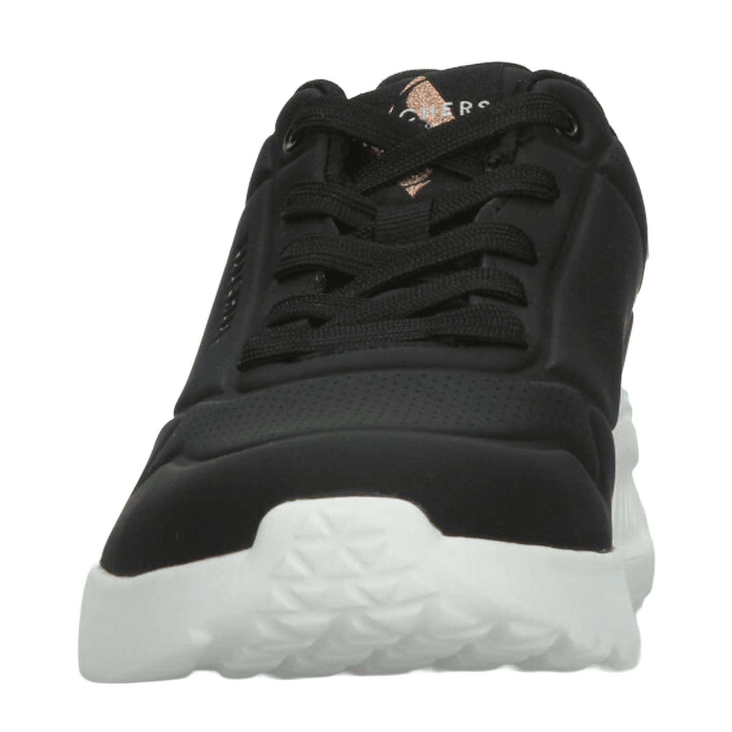Tenis Dama Skechers Uno Lite-Shimmer Negro Deportivo Mujer — imagen 7