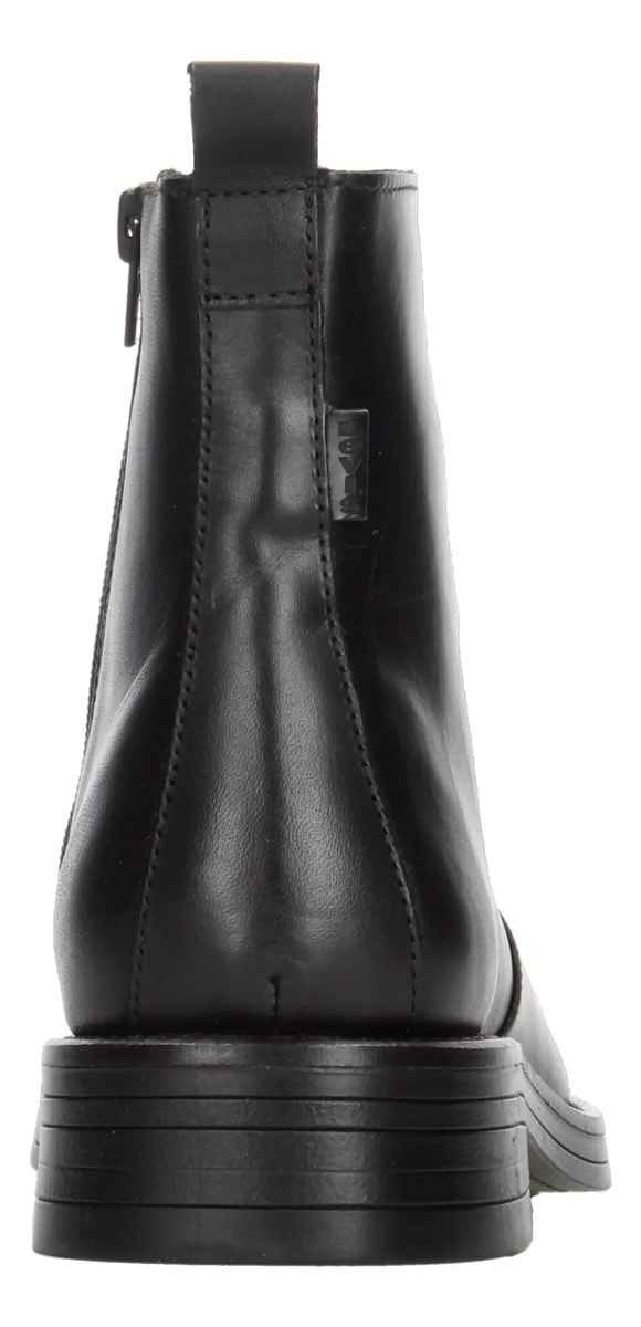 Bota Levis Hombre Casual Con Cierre Negro Caballero — imagen 16