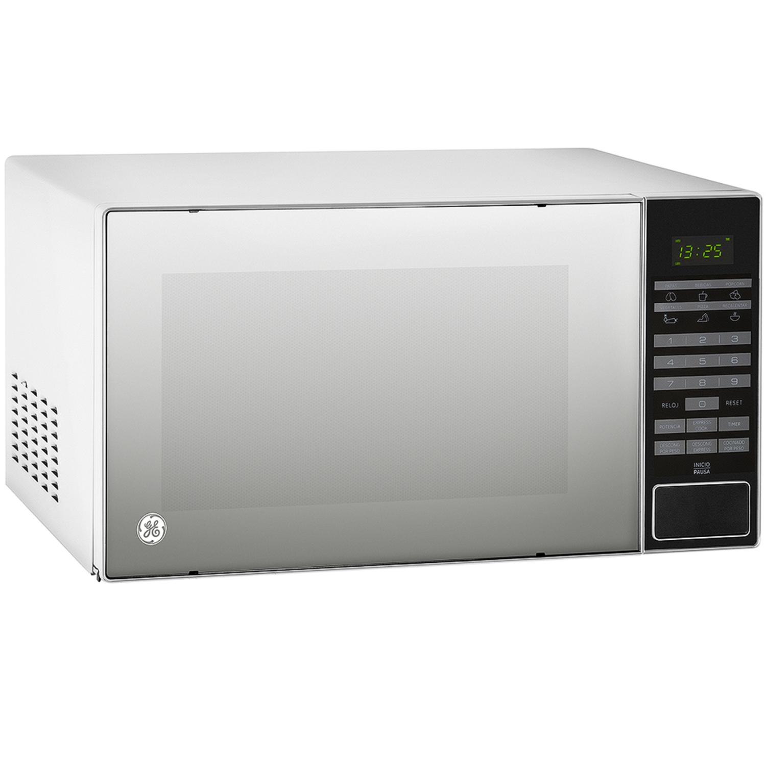 Microondas GE JES11W 1.1 Pies Digital Espejo Blanco — imagen 2