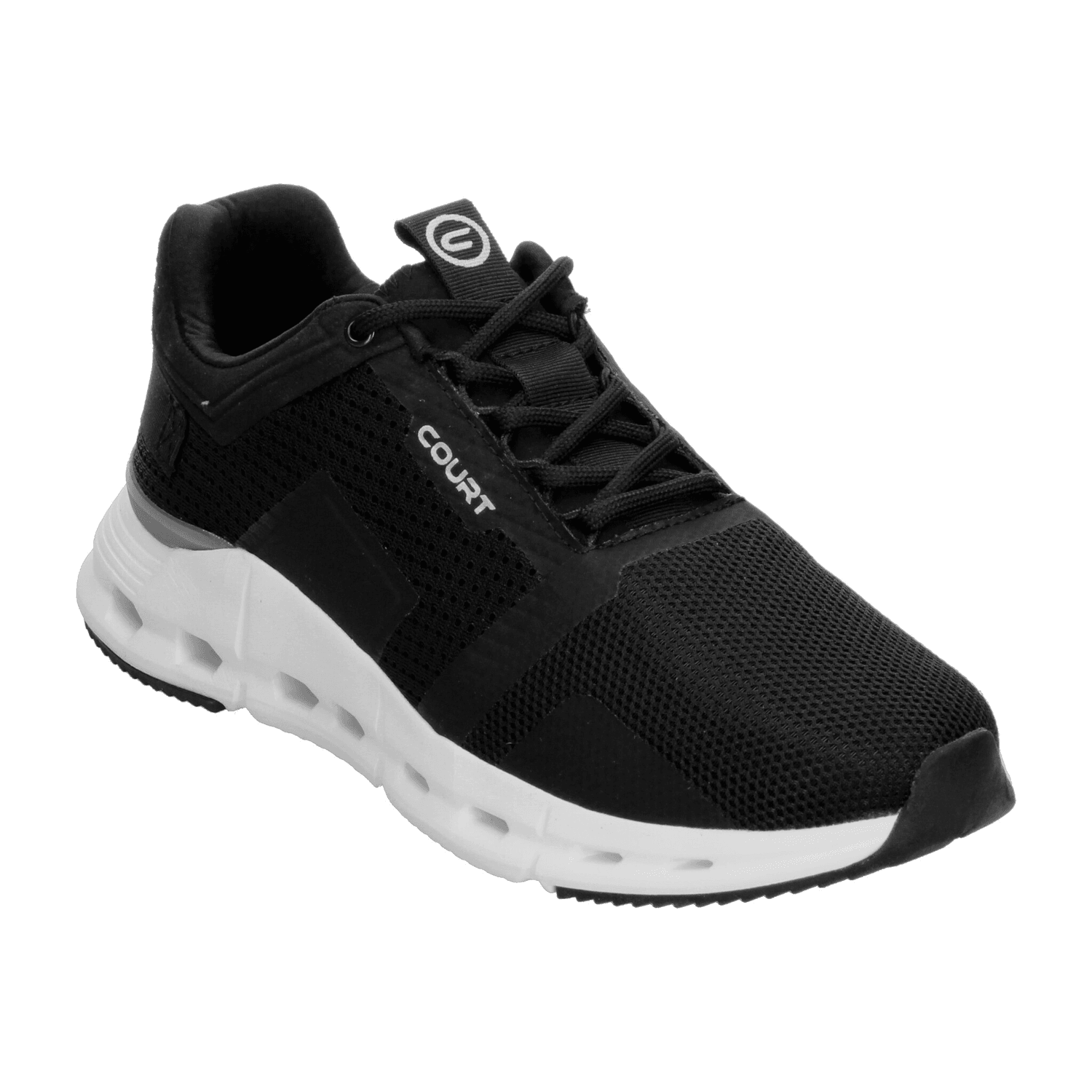 Tenis Hombre Court Negro Casual Caballero — imagen 5