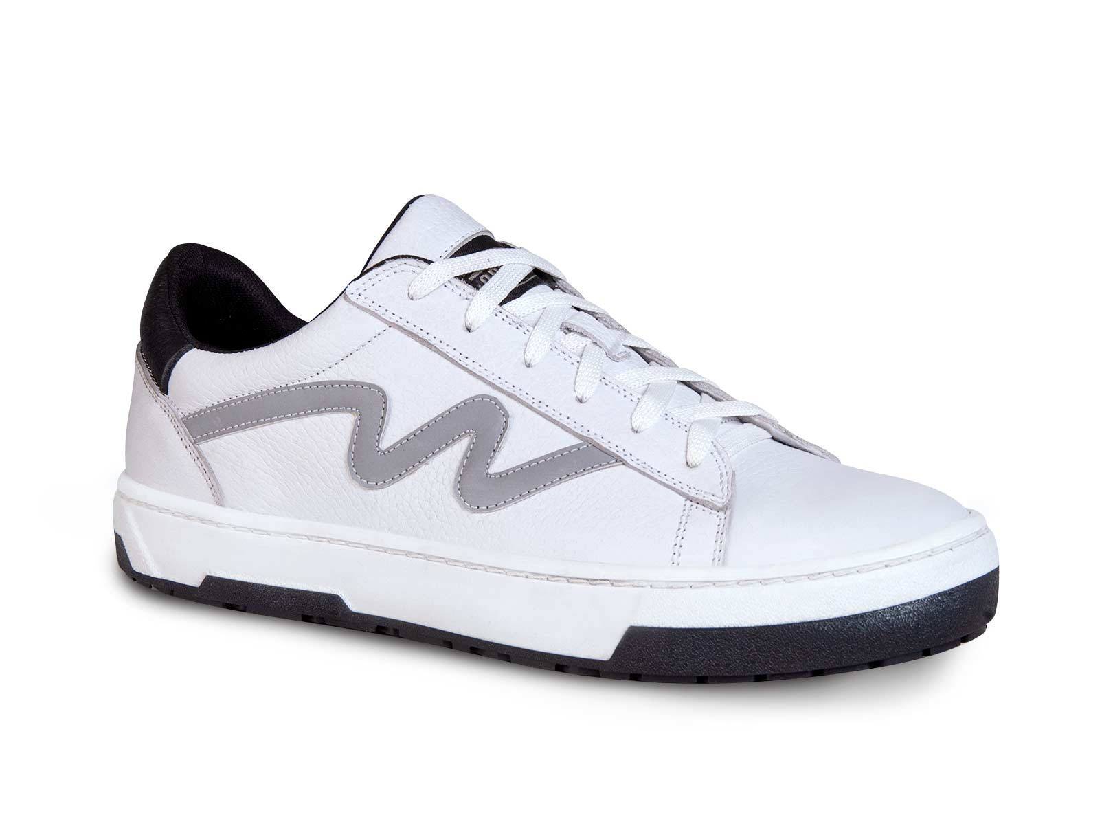 Tenis Bota Motociclista Hombre Moto Biker Wkl 80204 Blanco — imagen 9