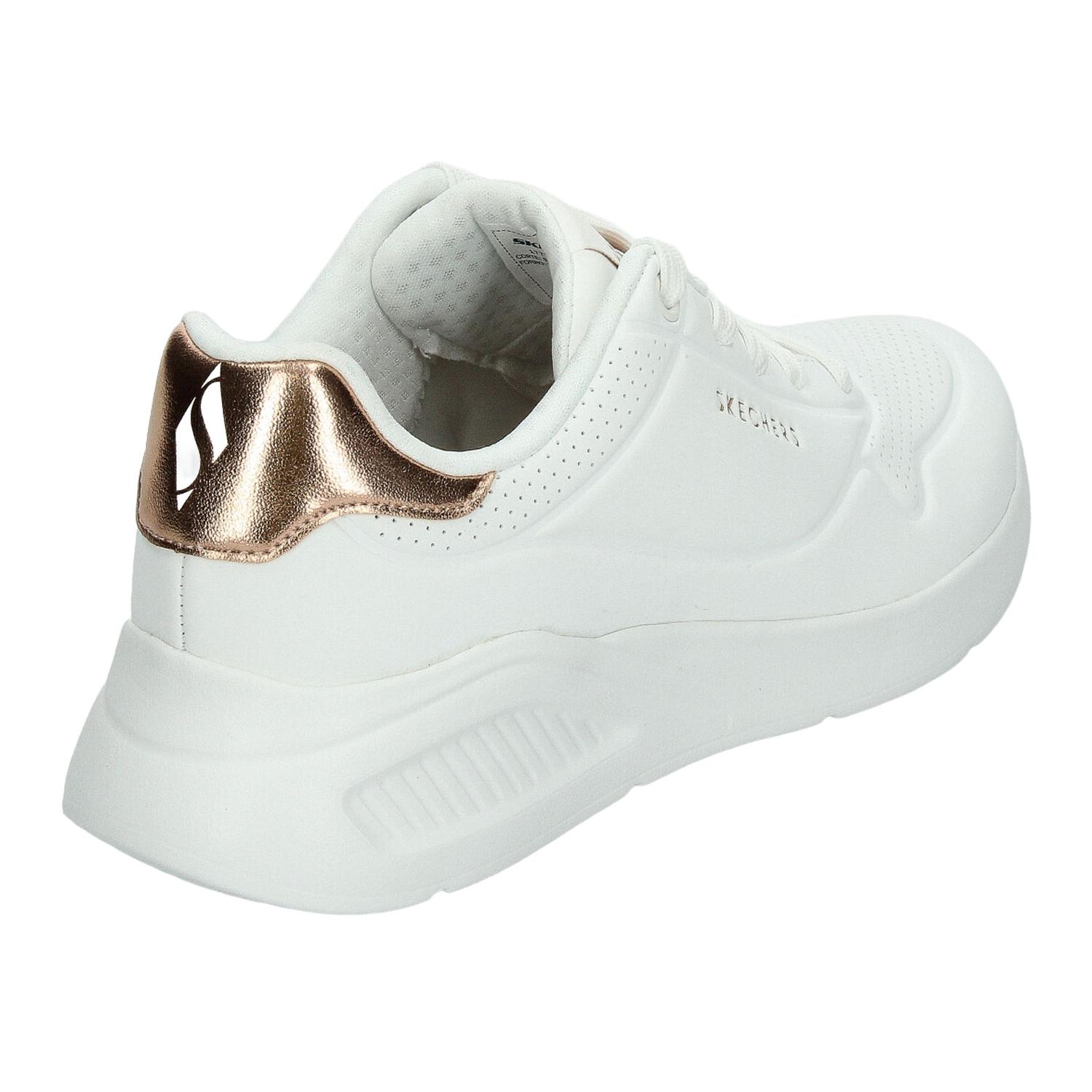 Tenis Skechers Uno Lite Dama Casual Blanco Mujer — imagen 3
