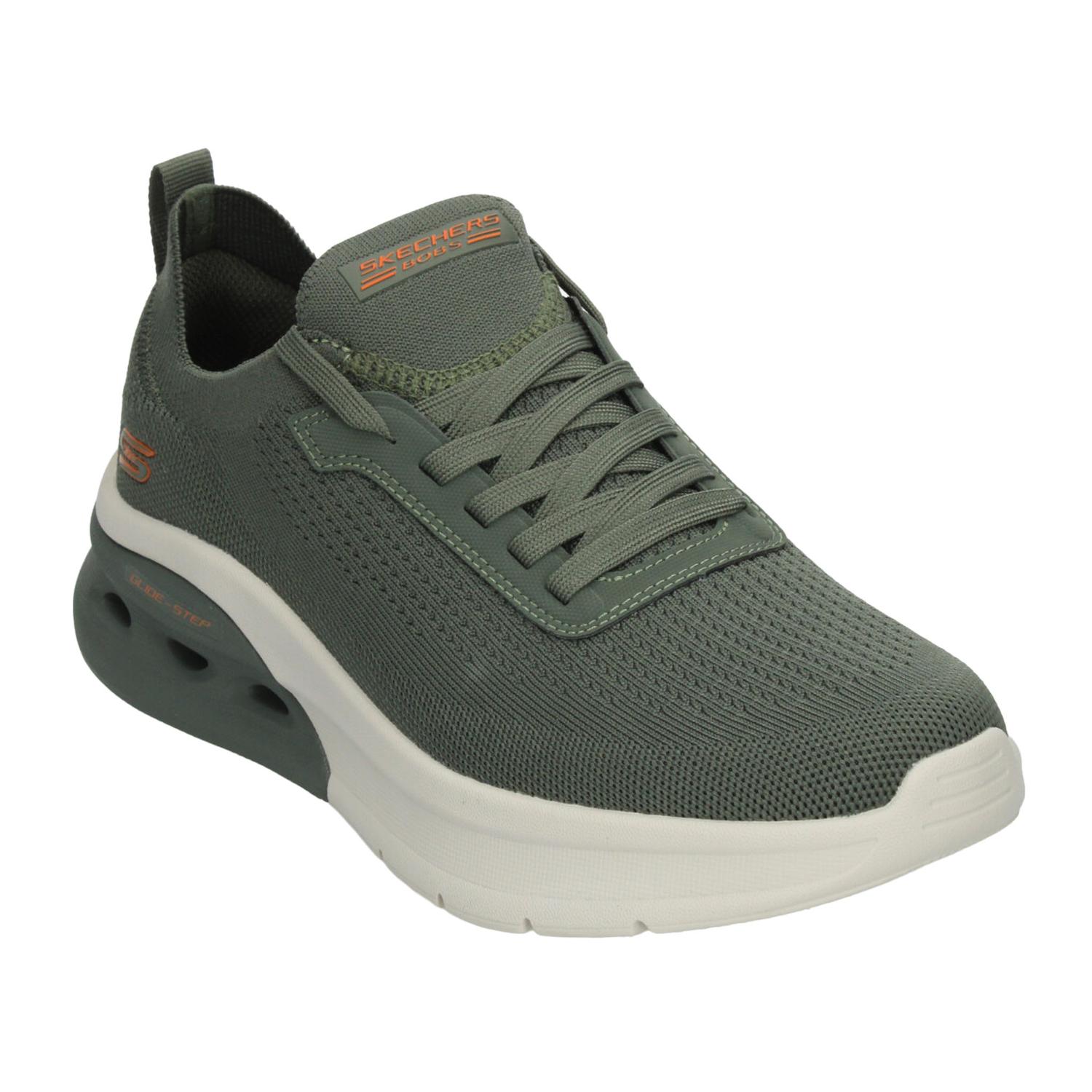 Tenis Skechers Arc Waves 2.0 Hombre Deportivo Verde Caballero — imagen 4