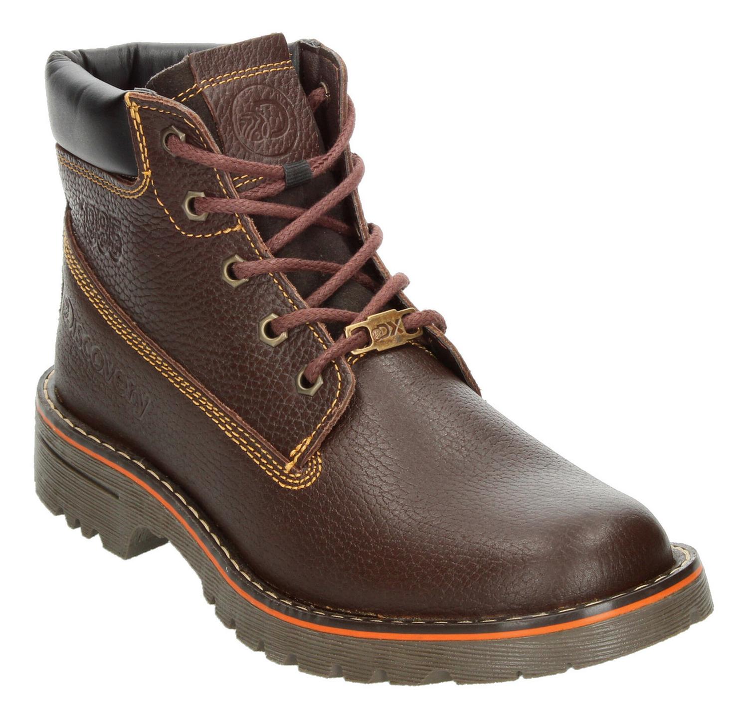 Bota Para Hombre Casual Outdoor Discovery Cafe Caballero — imagen 5