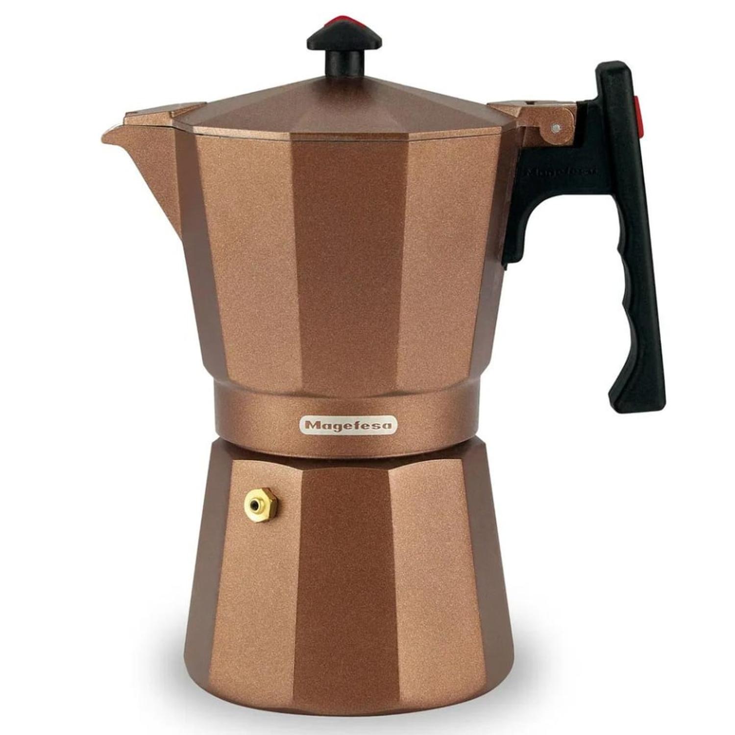 Cafetera Tetera Italiana Magefesa Colombia 6 Tazas Cafe — imagen 1