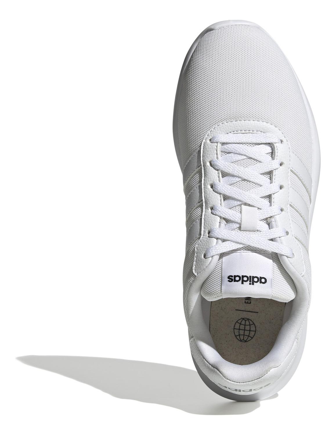 Tenis adidas Lite Ricer 3.0 Dama Running Cloudfoam Blanco Mujer — imagen 7